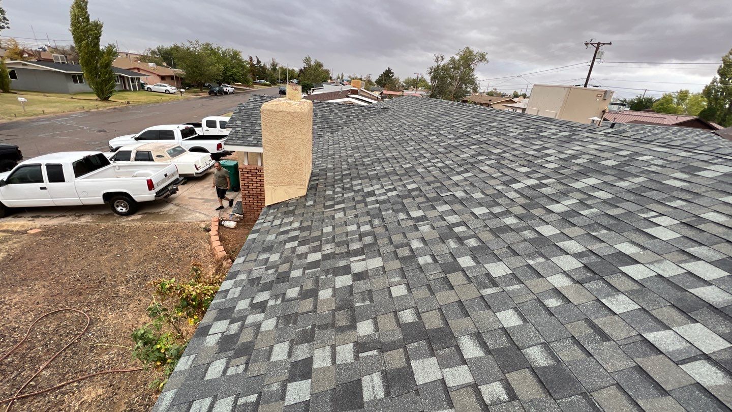 Onyx Black Shingles by Reimagine Roofing