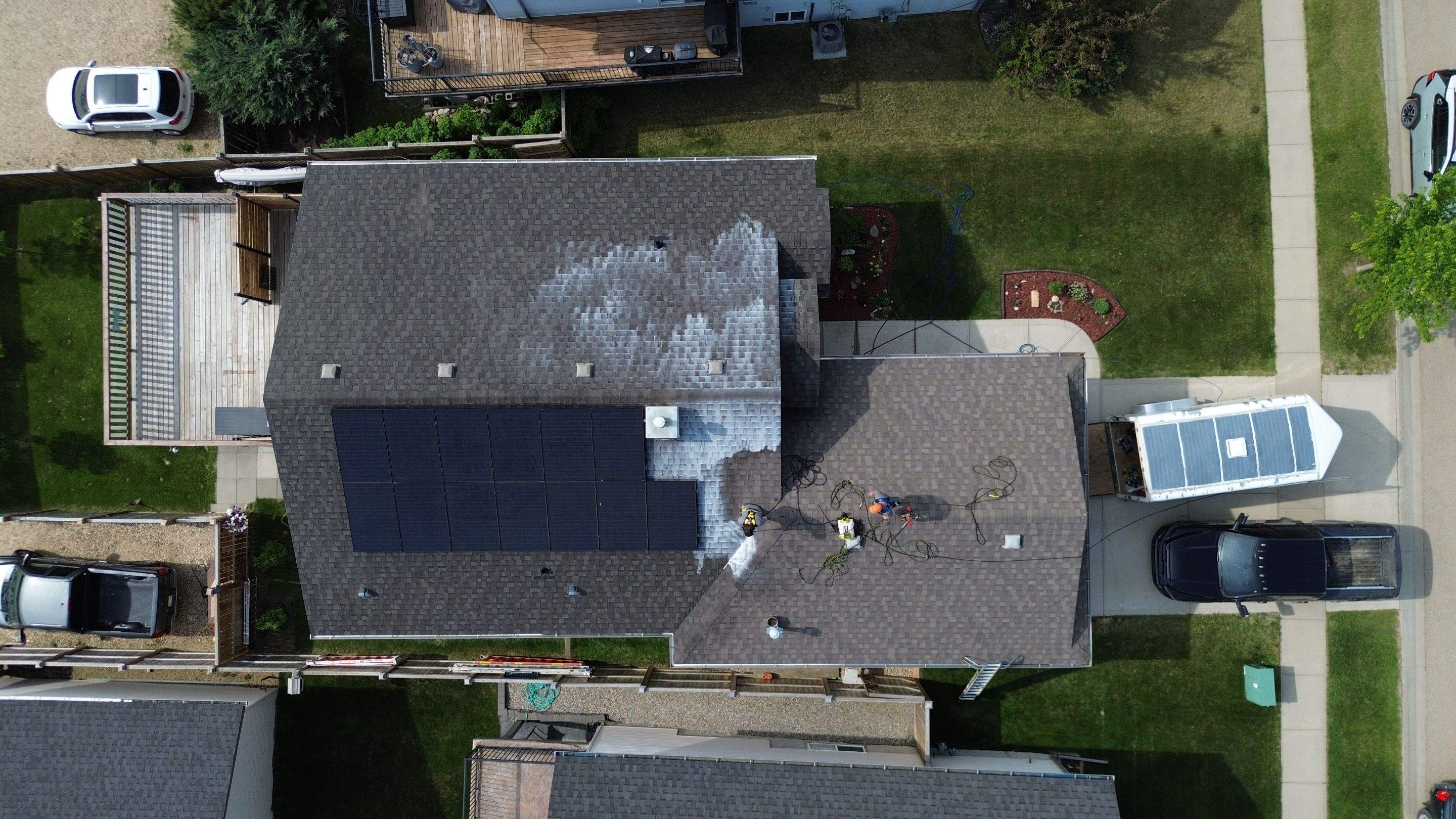Project in Sylvan Lake by ADL Roof Revival