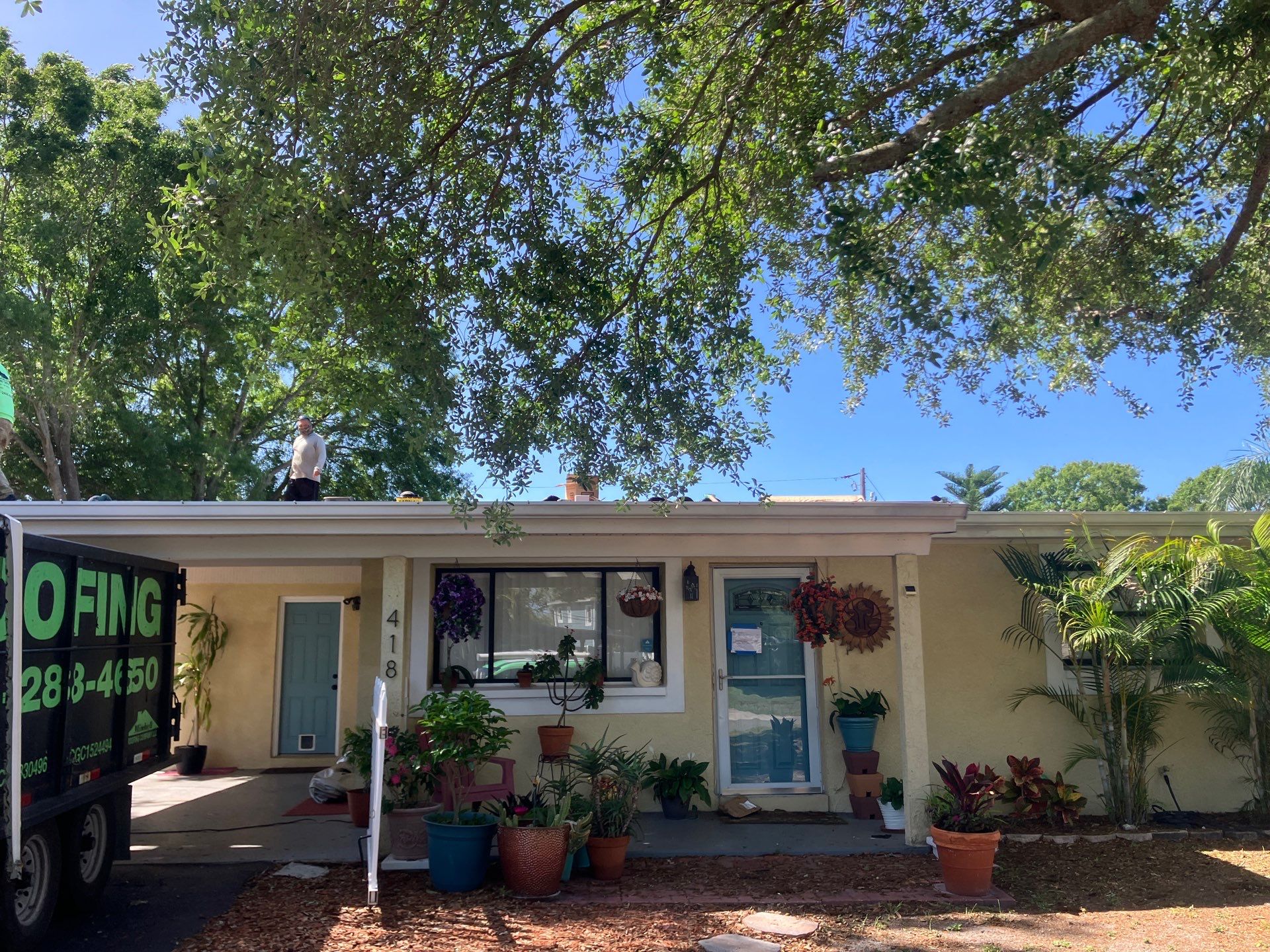 Project in St. Petersburg 33703 by Mitchell Roofing Company LLC 
