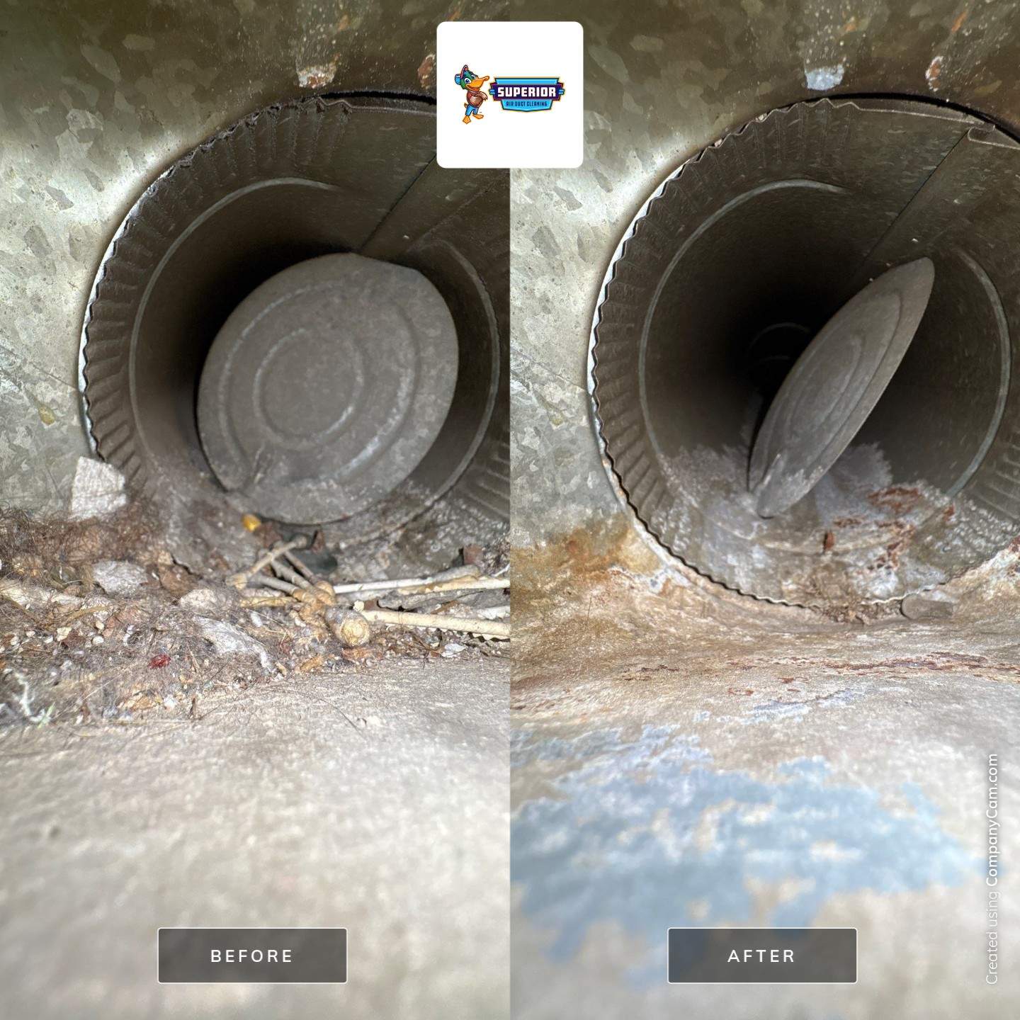 Air Duct Cleaning With a Vacuum Truck in Hermitage, PA by Superior Air Duct Cleaning