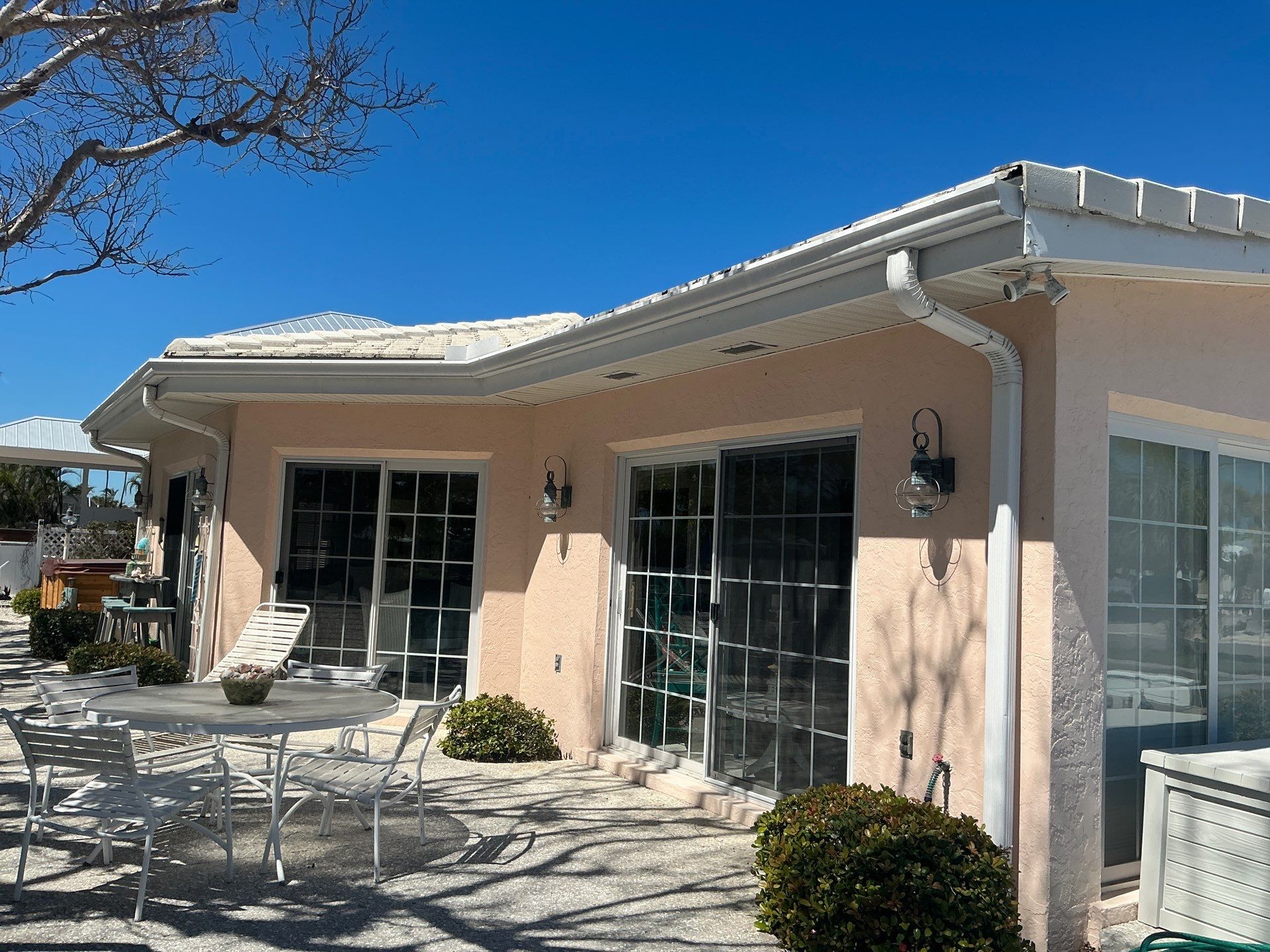 Soffit and Fascia Installation in Holmes Beach FL by Gutter Professors