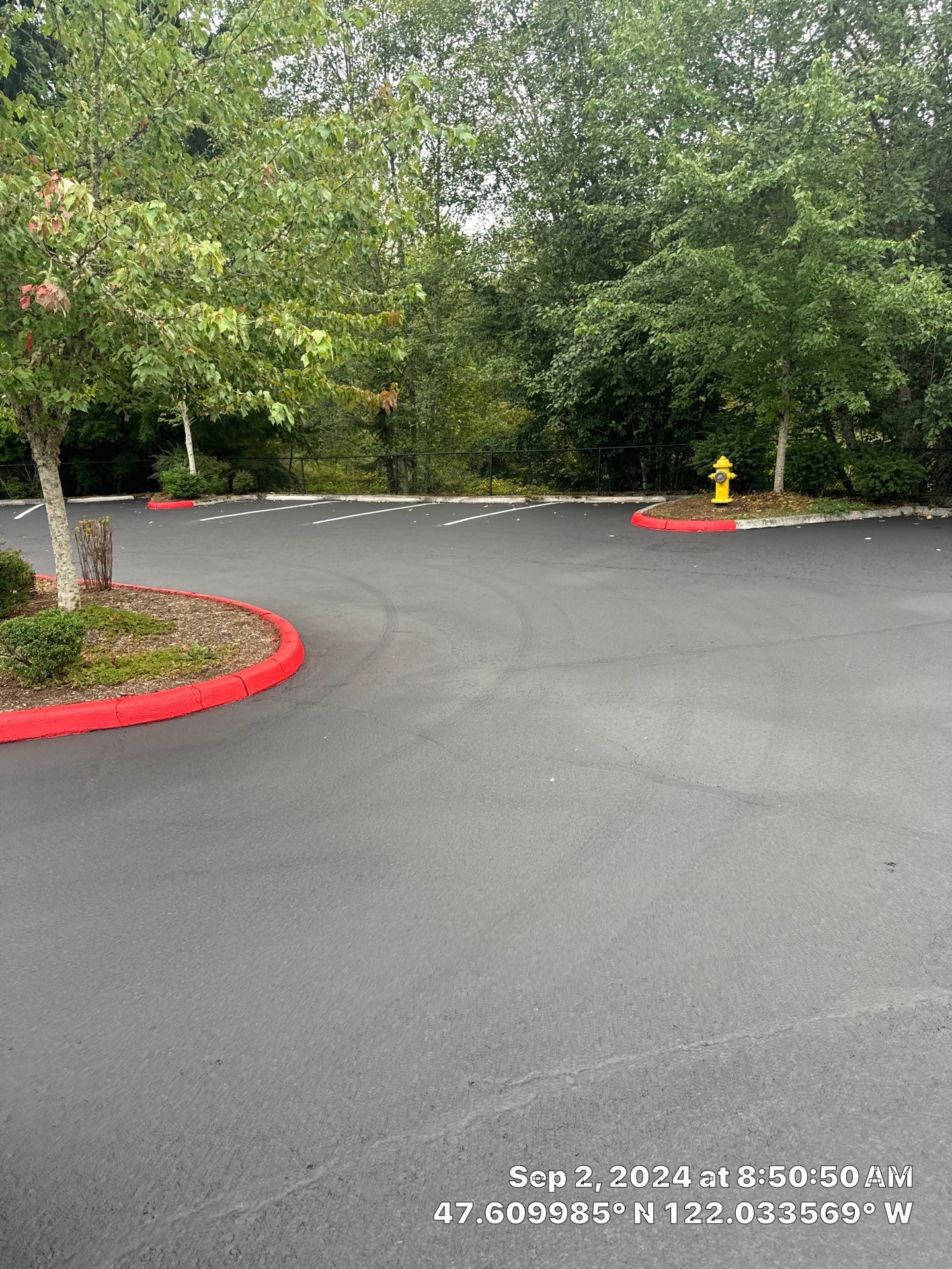 Central Washington University (CWU) Parking Lot Sealcoating & Striping  by Jireh Asphalt & Concrete Inc 