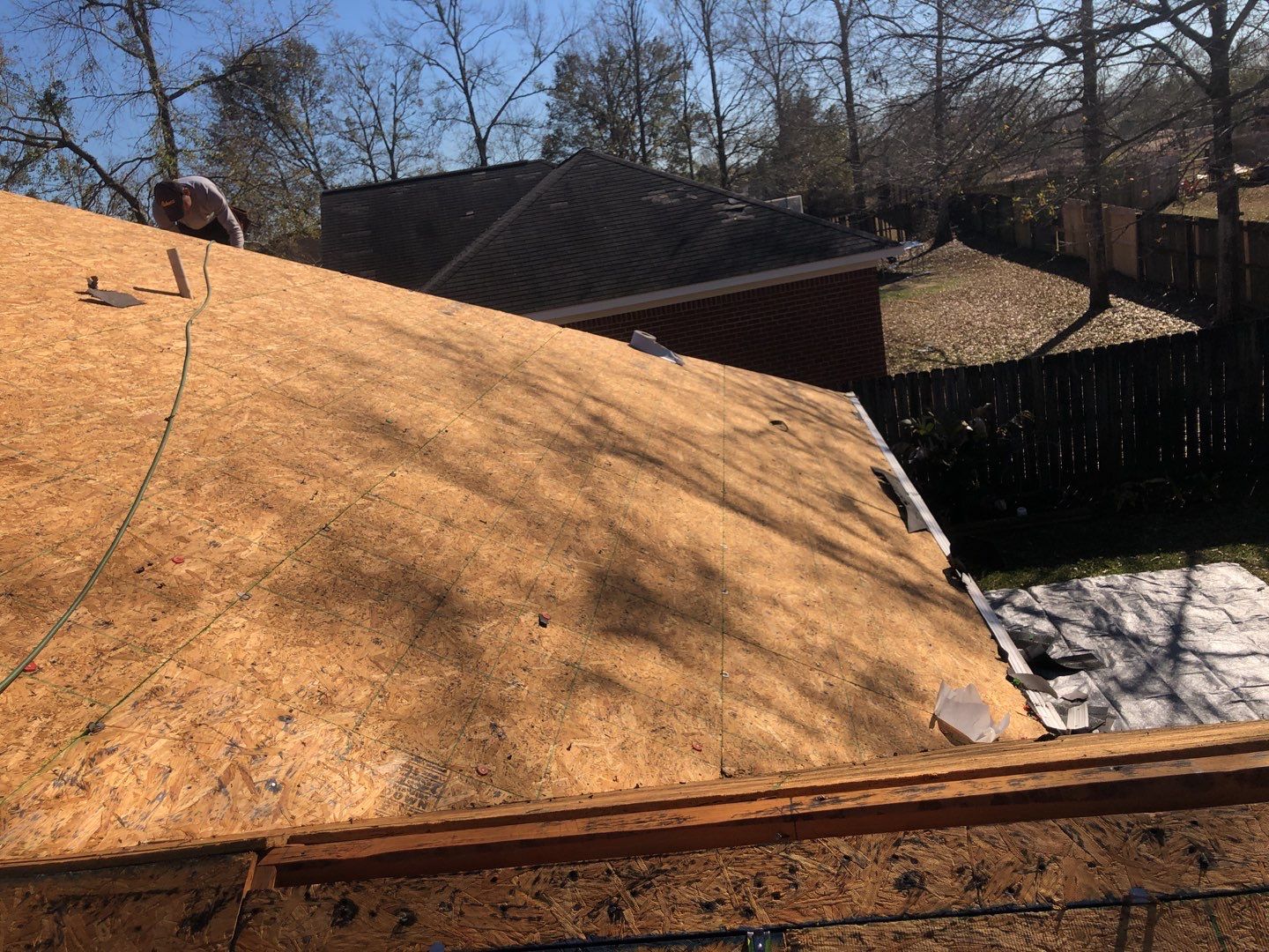Residential Roofing Installation using Roof Replacement by American Roofing & Construction LLC