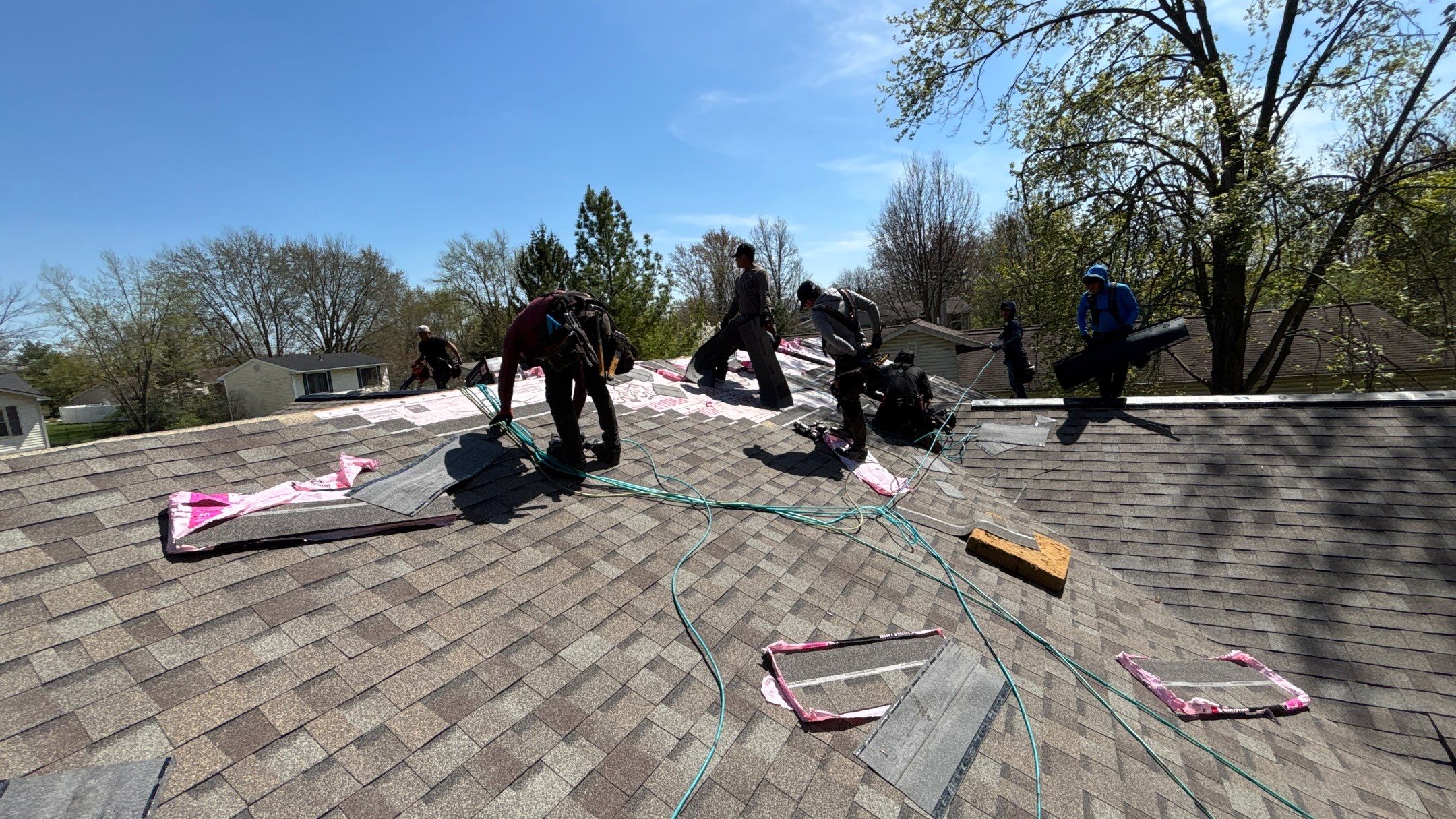 Roof Replacement using Owens Corning Driftwood by 180 Contractors