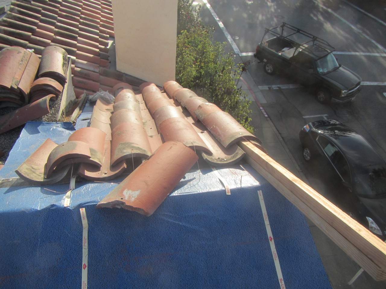 Millbrae Residential Reroof with Terracotta Clay Tiles and Synthetic Underlayment by Eastman Roofing & Waterproofing Inc.