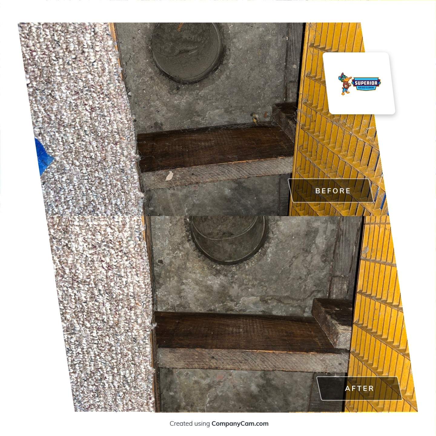 Air Duct Cleaning With a Vacuum Truck in New Castle, PA by Superior Air Duct Cleaning