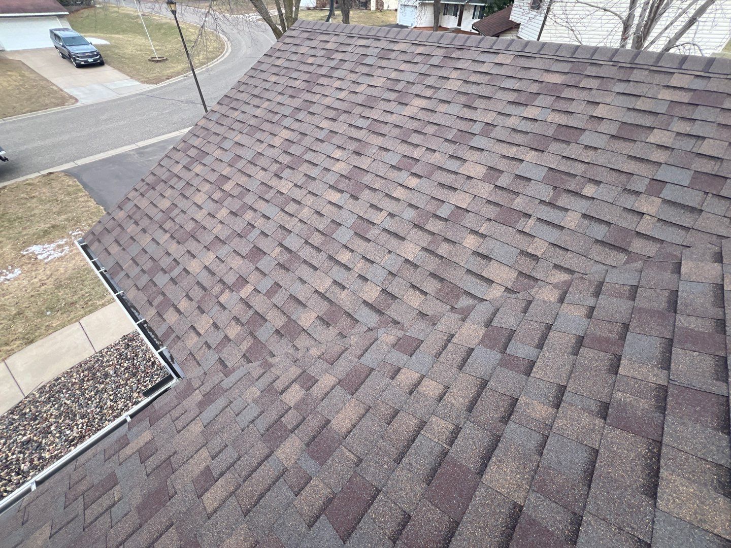 Hail Damage Roof Replacement – Owens Corning Duration in Teak | Cottage Grove, MN by First Impressions Exteriors