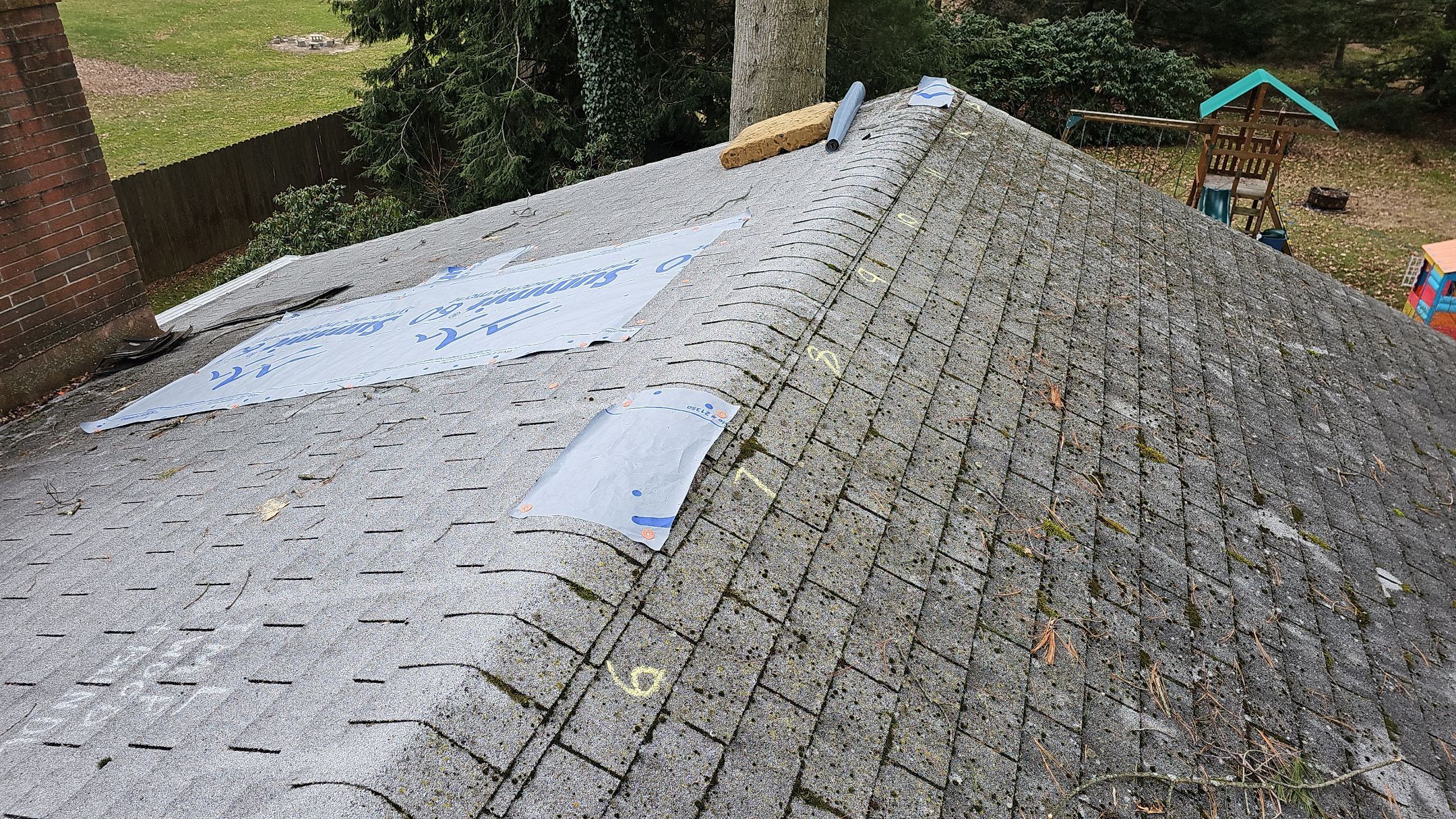 Atlas Pinnacle, Color, Burnt Hickory, Drip Edge, Color, Royal Brown by Eagle Eye Roofing