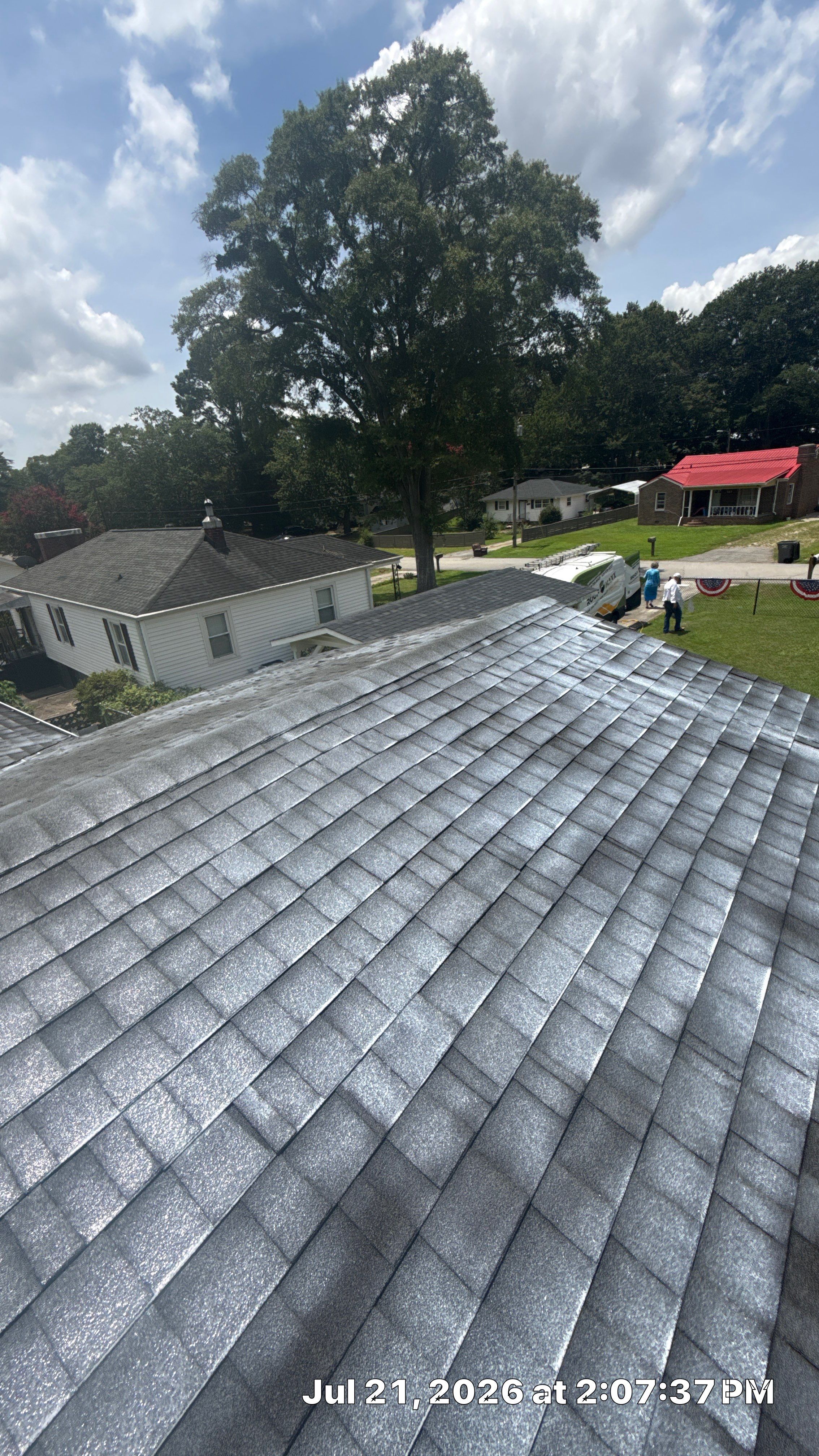 Asphalt Shingle Roof Rejuvination and Maintenance in Greenville by Bright Home Connections