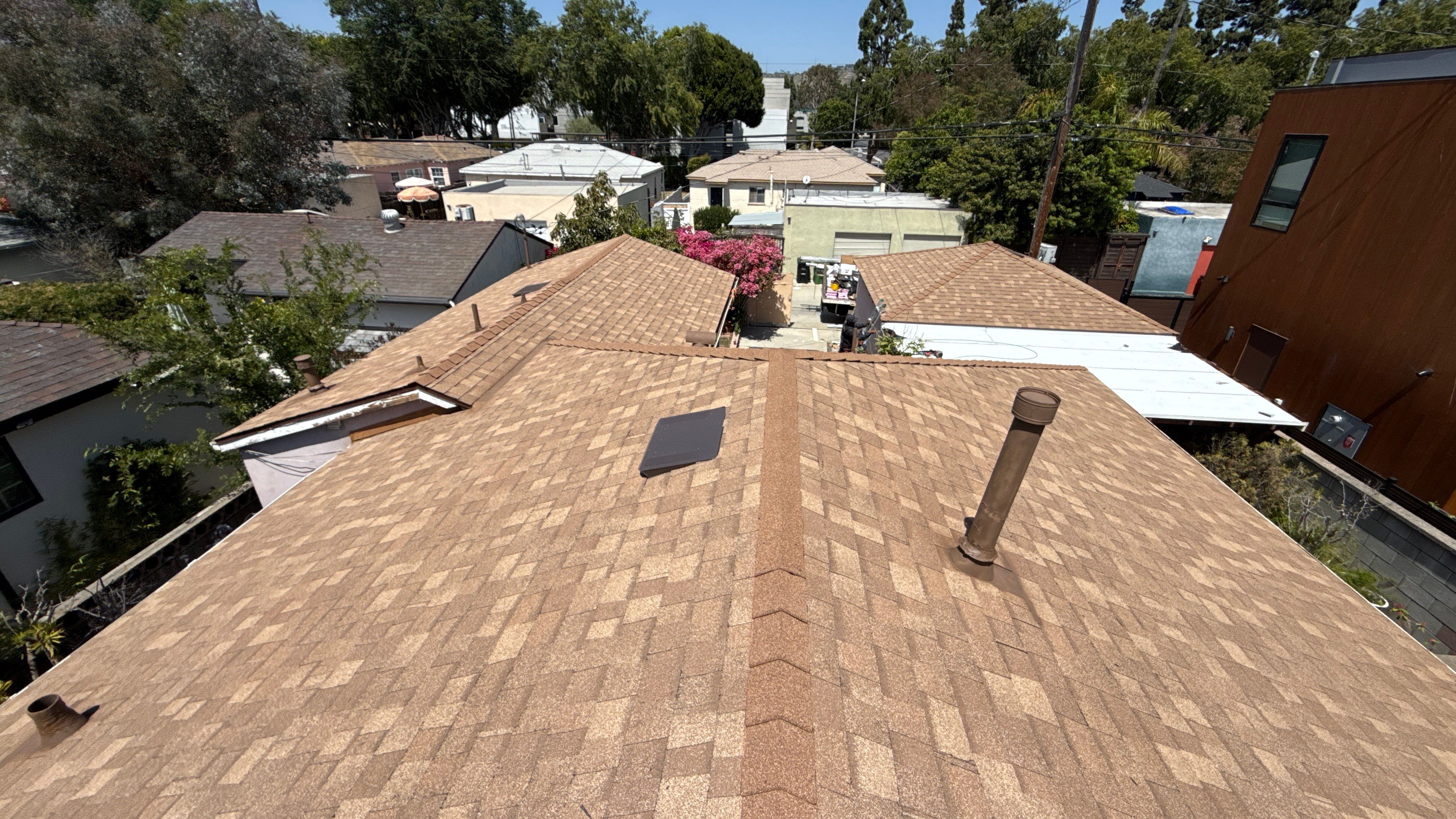 Residential Reroof in Los Angeles by Hull Brothers Roofing