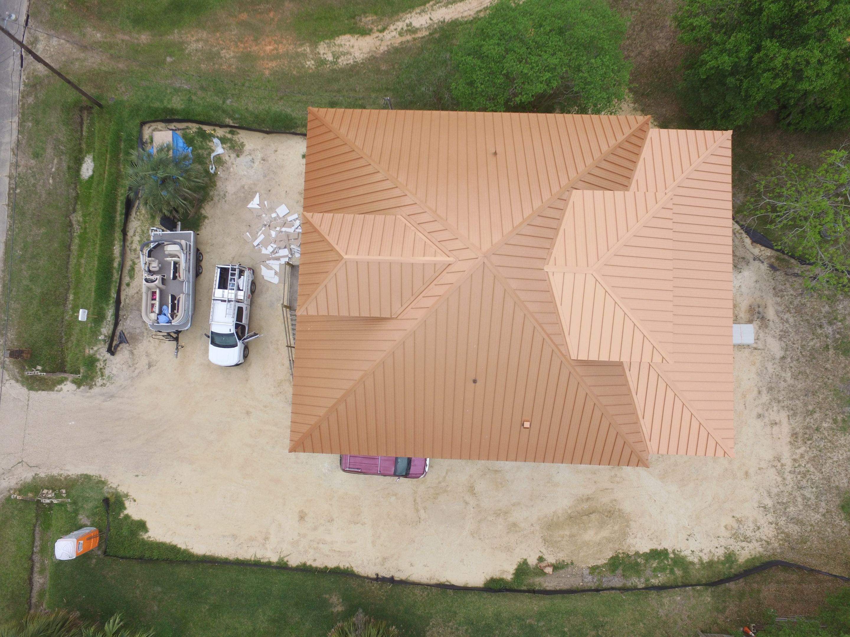 Standing Seam Install by Professional Roofing Company