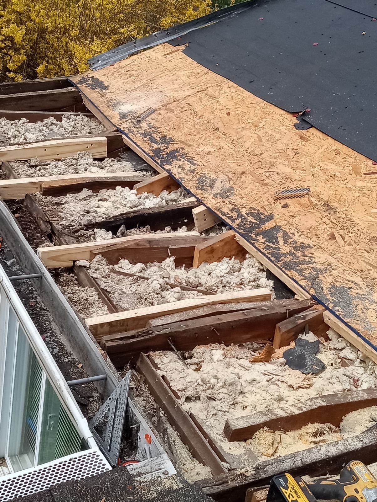 Residential Roofing Installation using Texture Standing Seam by Teflon Roofing