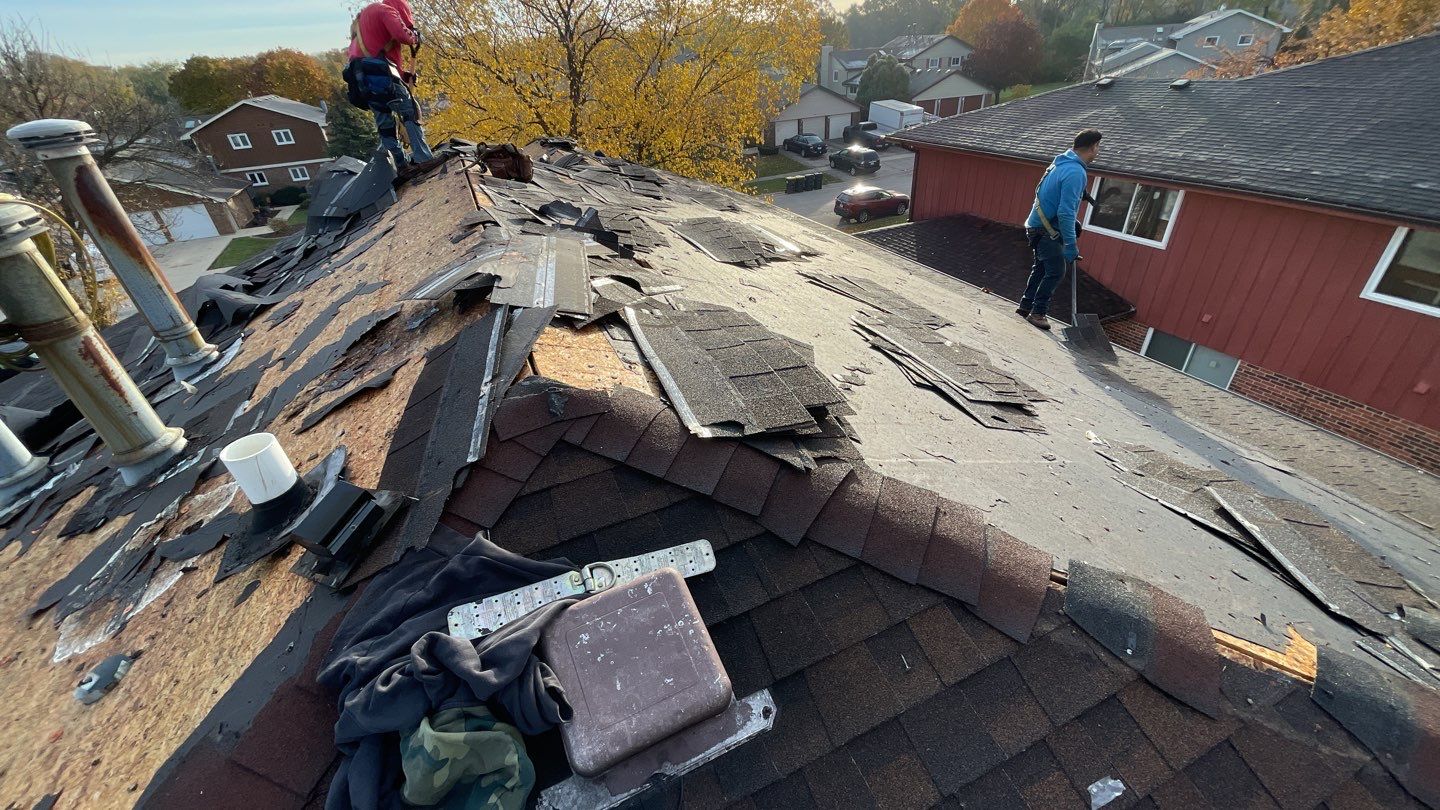 Multi-family unit roof replacement by Pro Home Services Inc