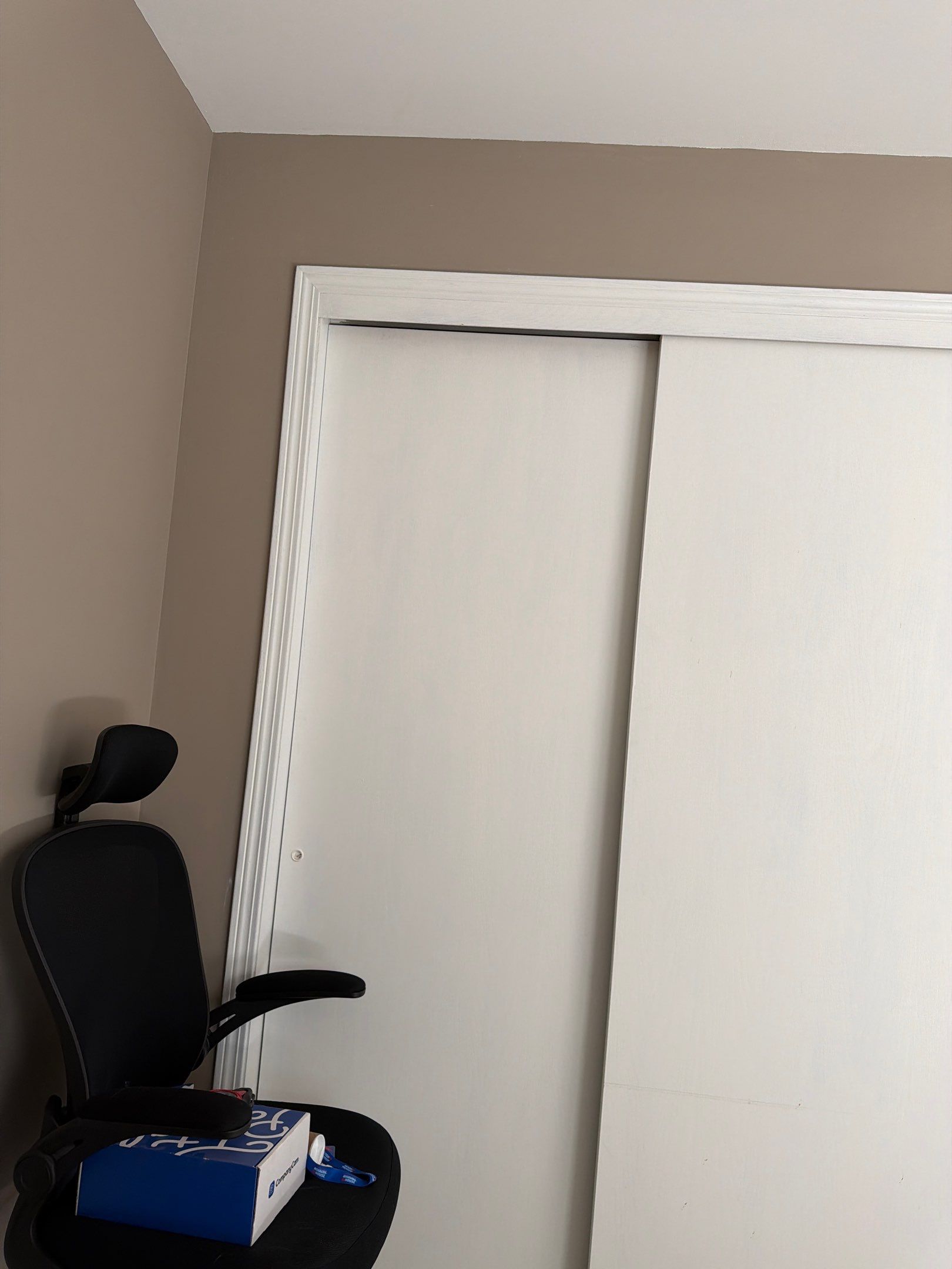 Closet Door Alignment and Interior Surface Repairs in Oconomowoc by CompanyCam Sales Demo