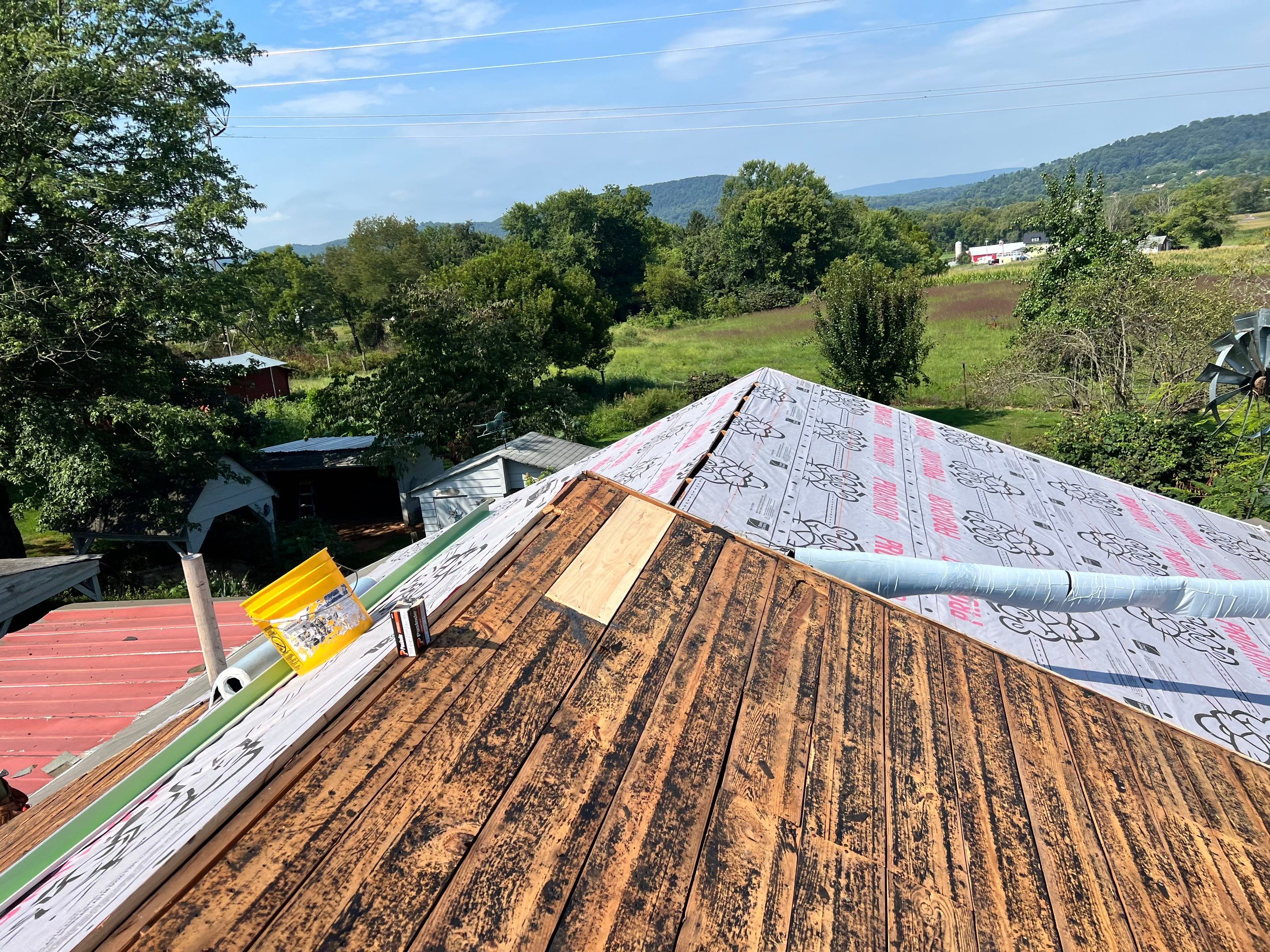 Full Roof Replacement with Owens Corning Duration Shingles in Tuscarora by Frederick Roof Repair