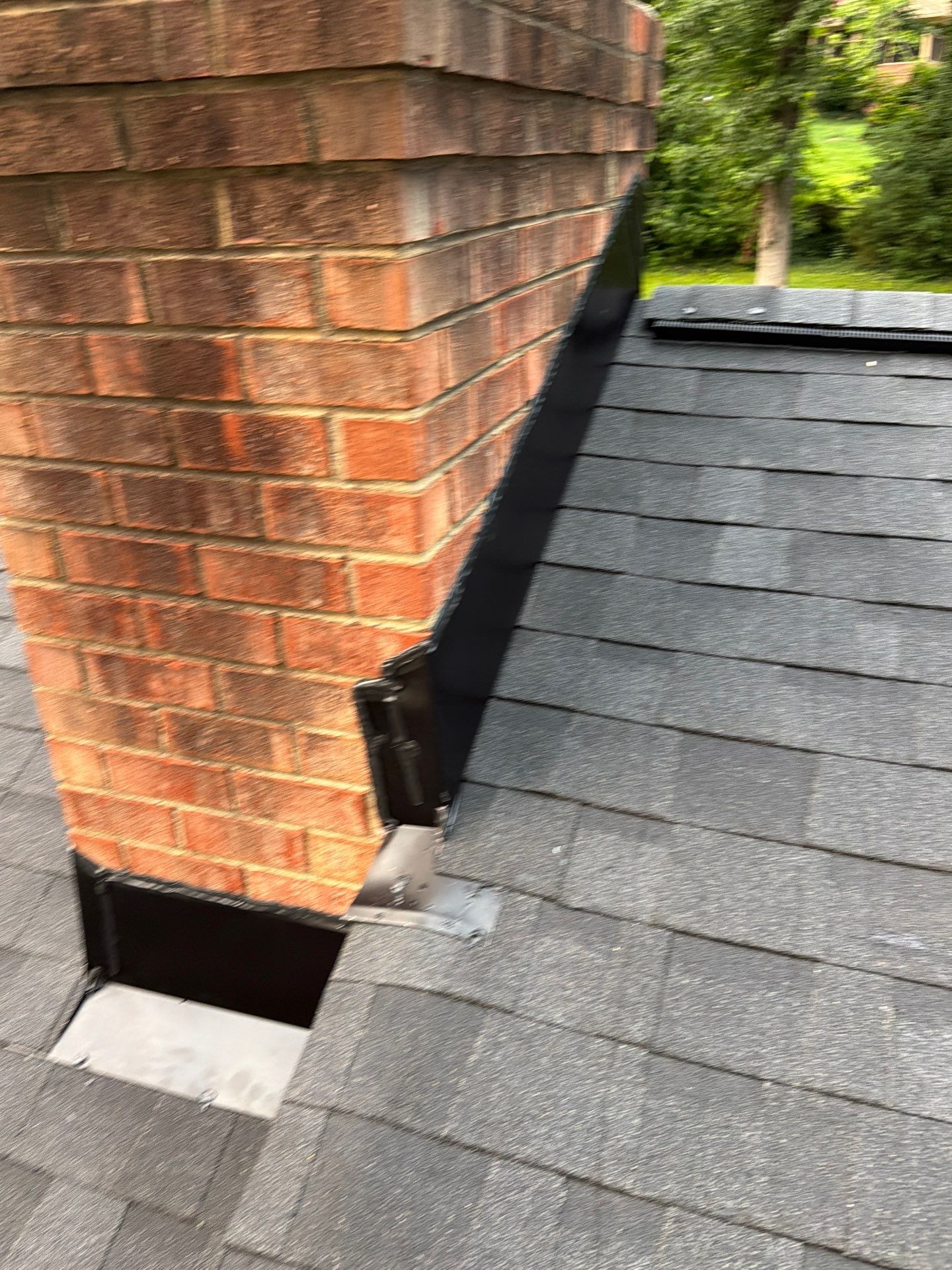 Asphalt Shingle Roof Replacement and Gutter Installation in Richmond by Cade Construction