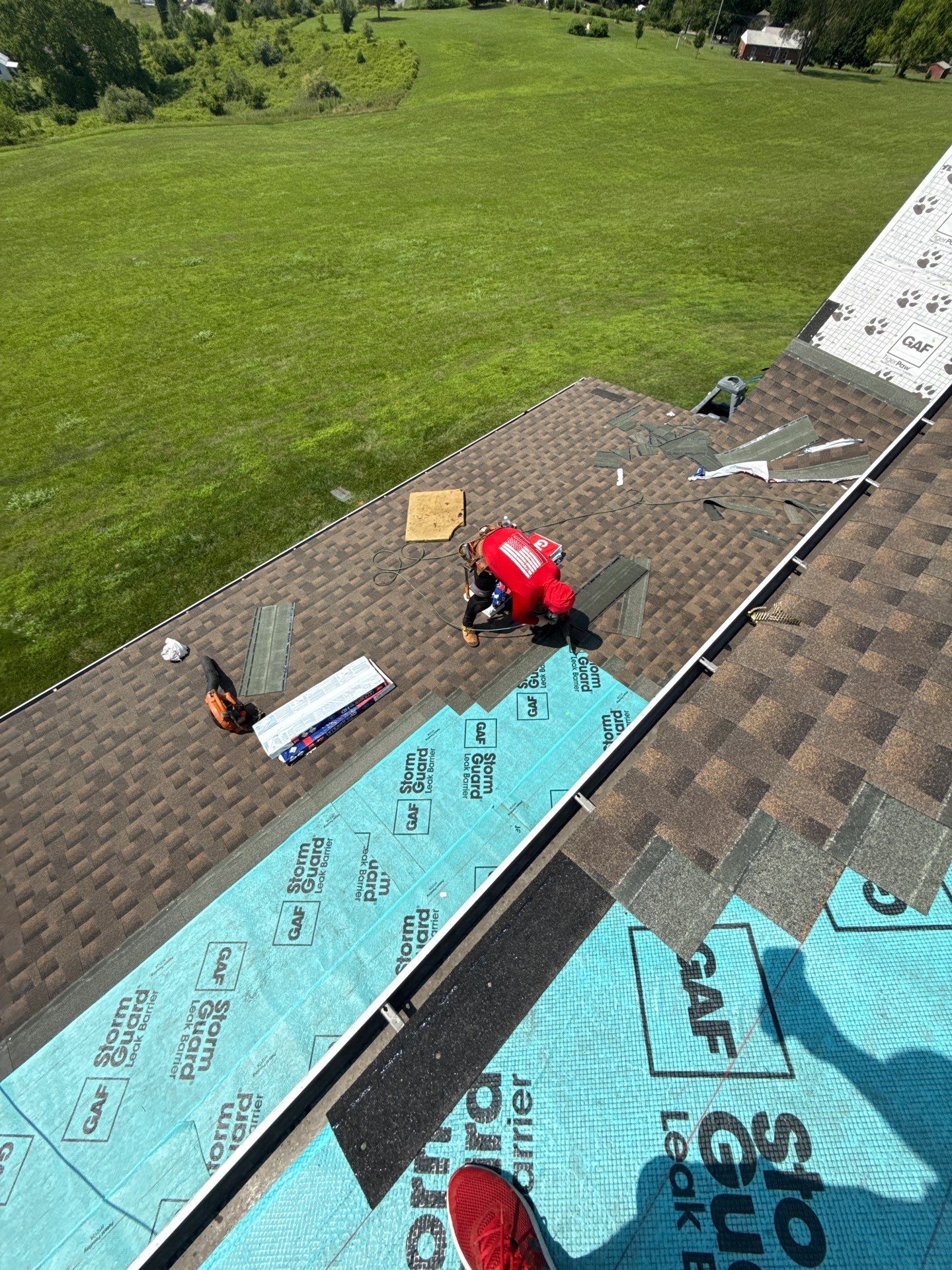 Gaf Roof Replacement - Barkwood  by Teflon Roofing