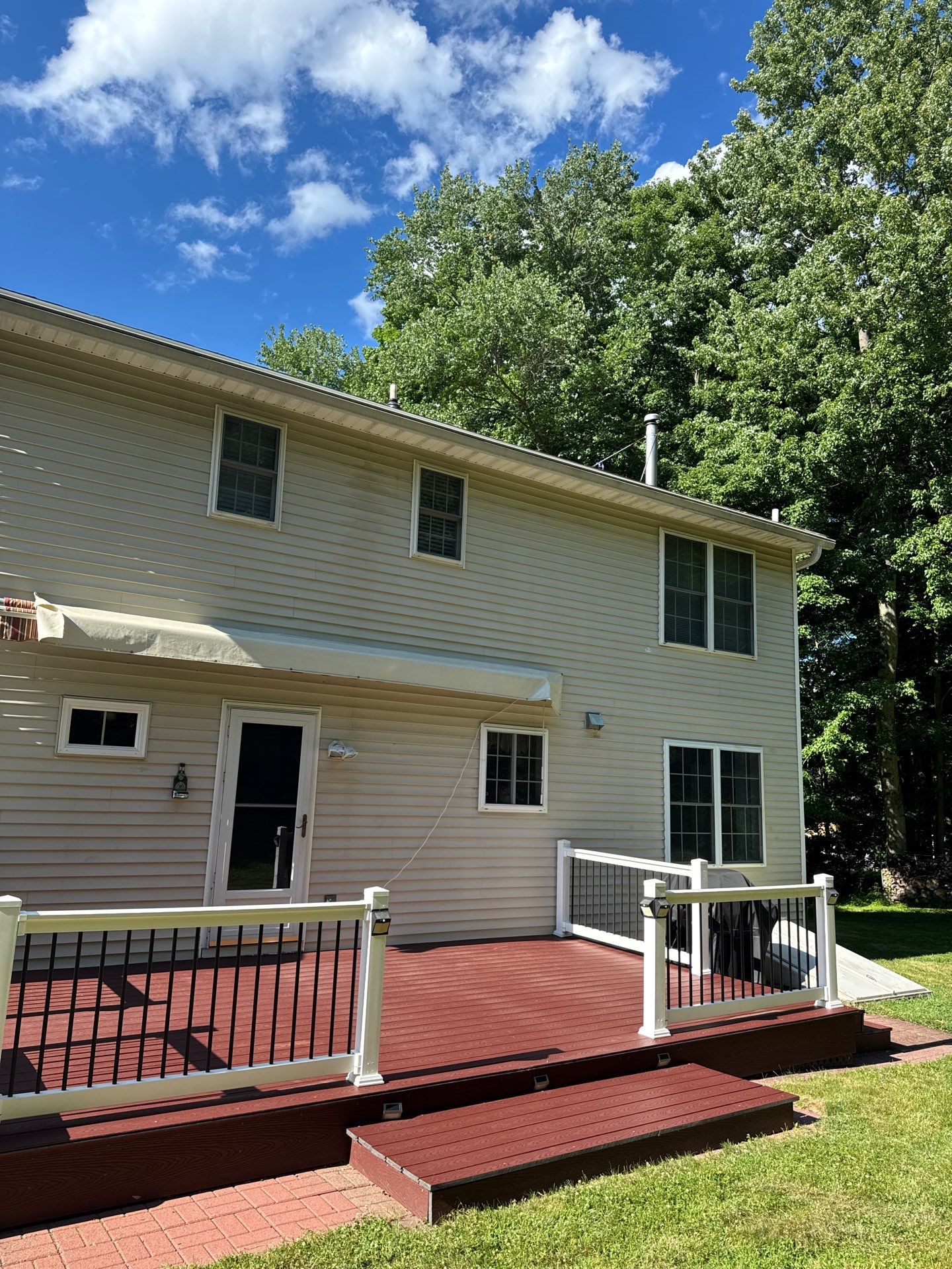 Brand new roof in Naugatuck, CT by DiGiorgi Roofing and Siding Inc