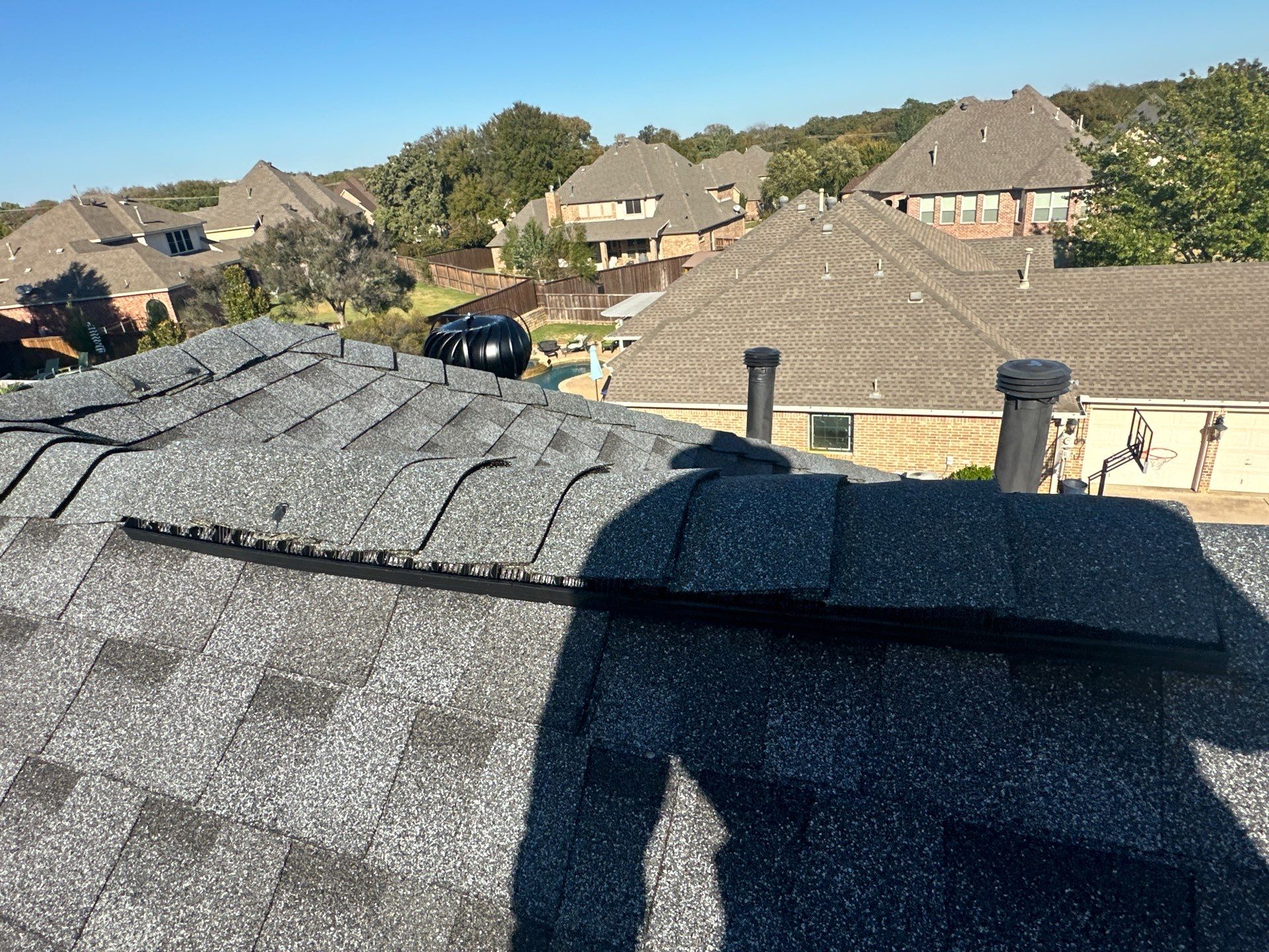 Full Roof Replacement in Mansfield Texas - GAF MasterElite Golden Pledge 25 year Warranty by First United Roofing & Construction