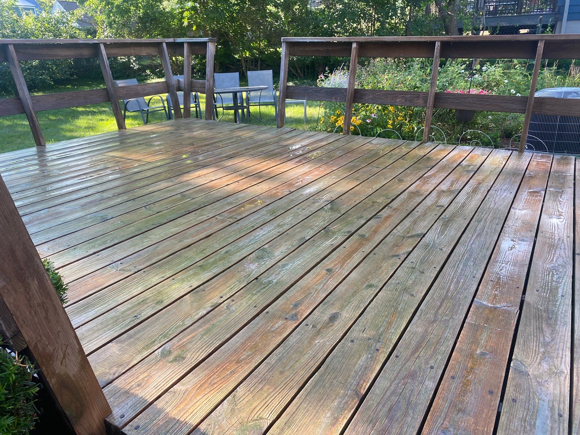 Small Deck Clean by Shulla Exterior Cleaning