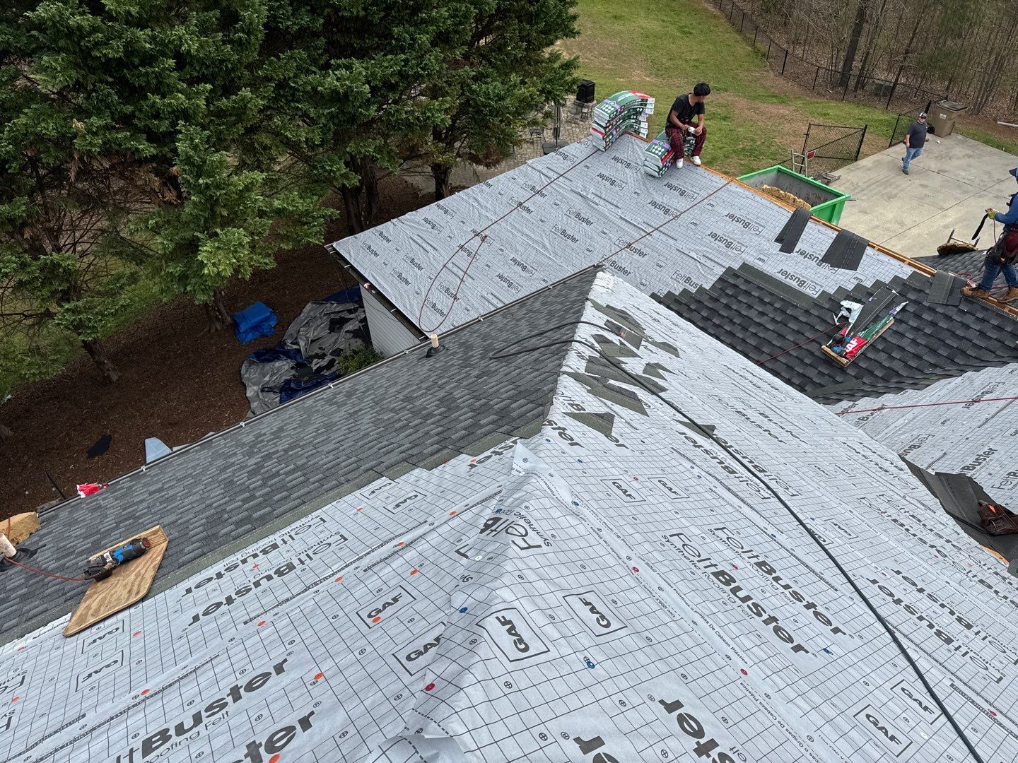 Project in Rocky Face by Aultman Roofing