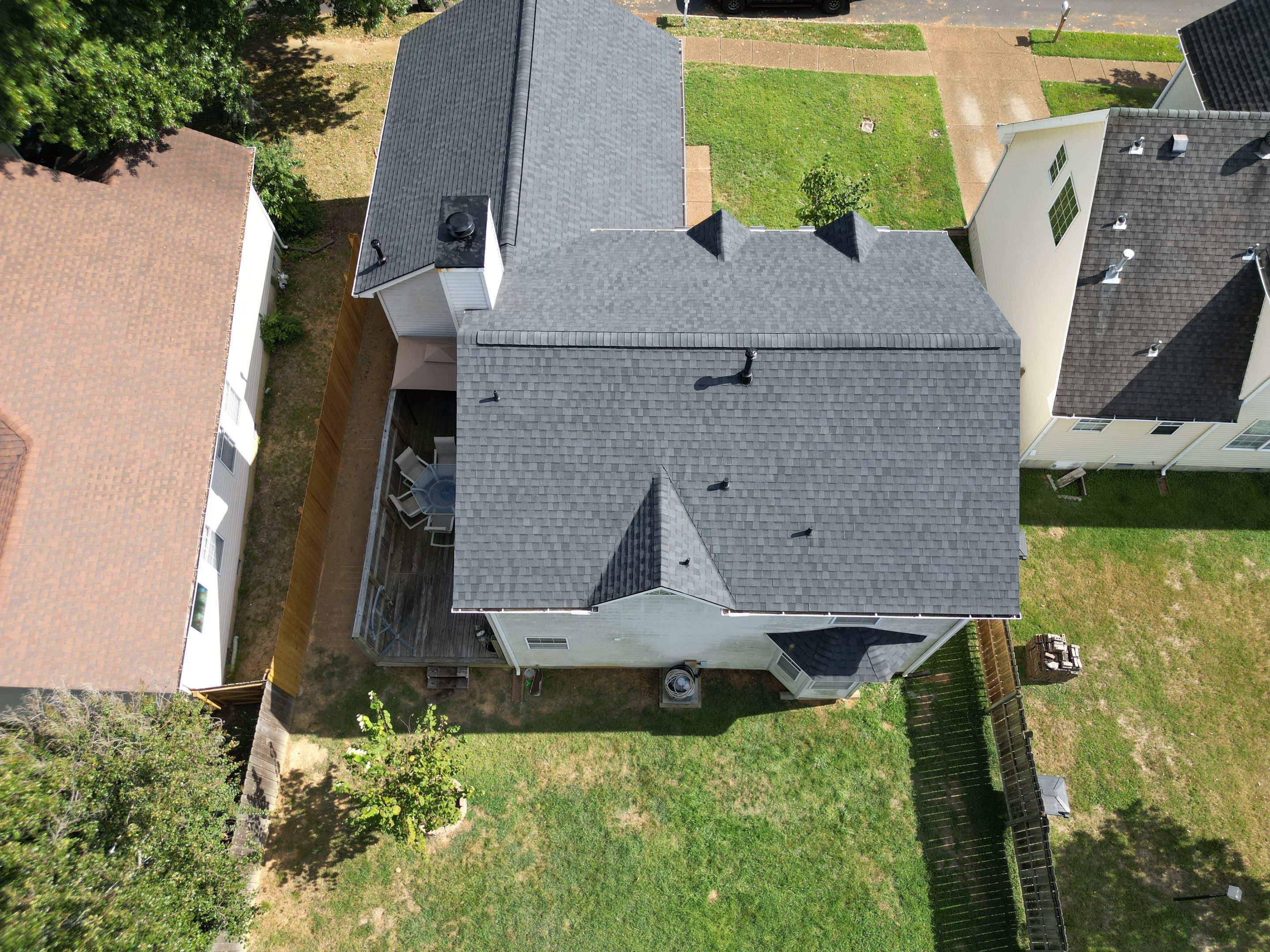 Moire Black Re-Roof by Royal House LLC