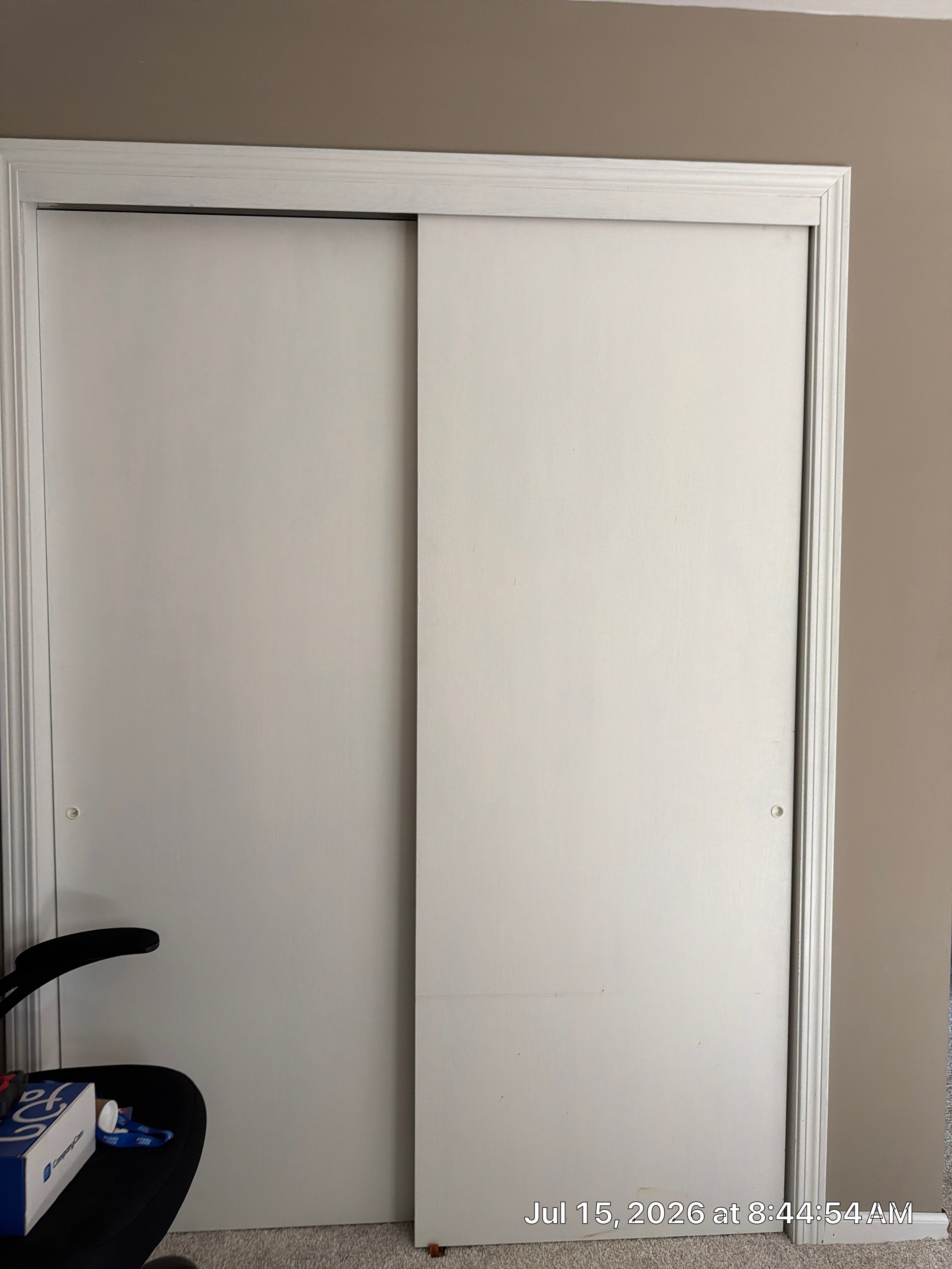 Closet Door Alignment and Interior Surface Repairs in Oconomowoc by CompanyCam Sales Demo
