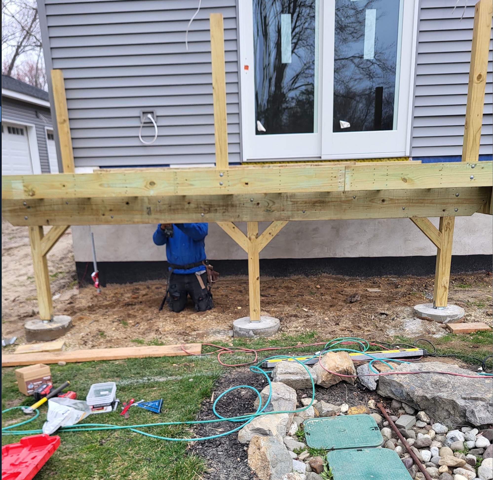 New Deck in Howell Township, New Jersey by deck guardian