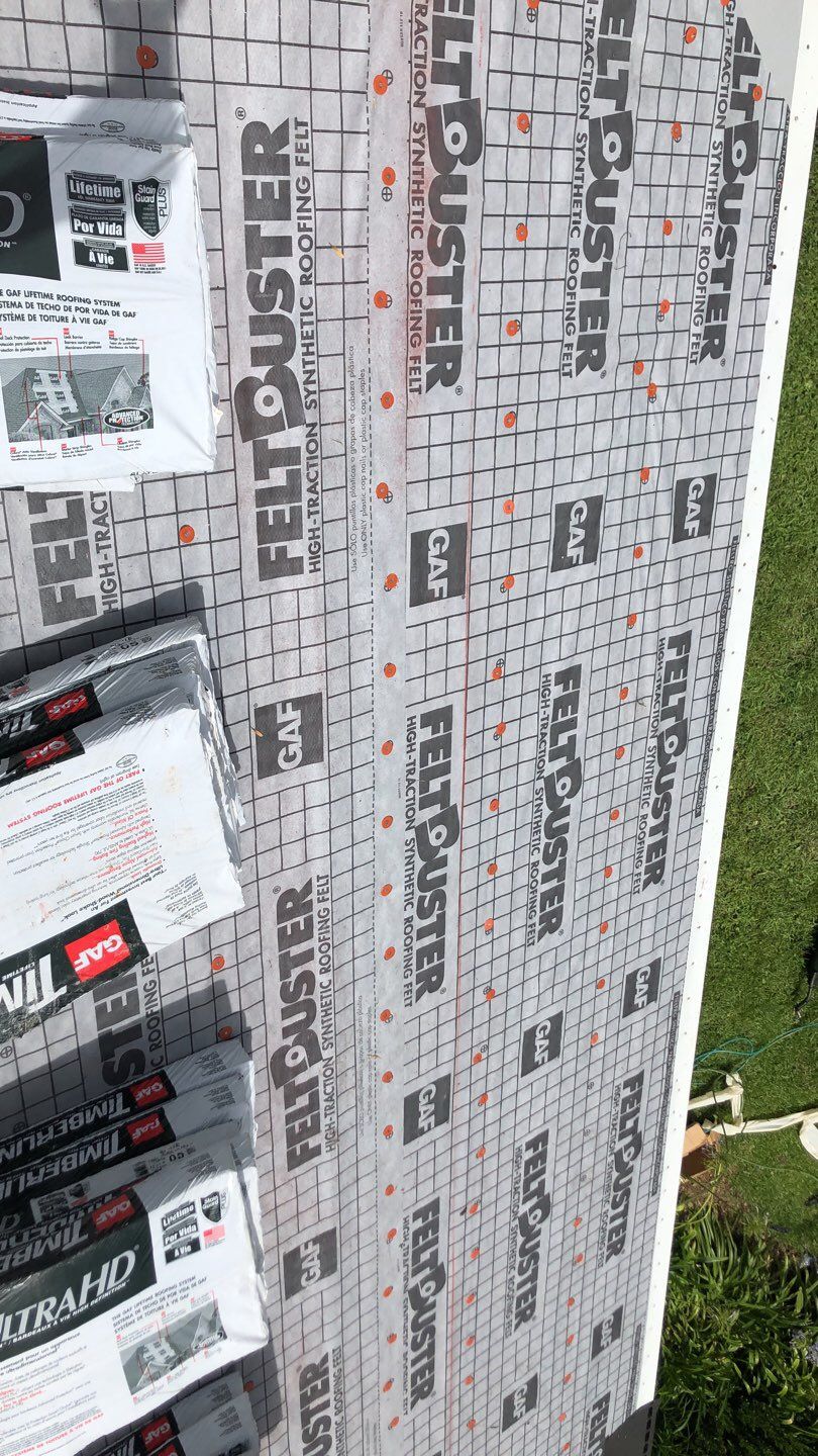 Residential Roofing Installation using Roof Replacement by American Roofing & Construction LLC