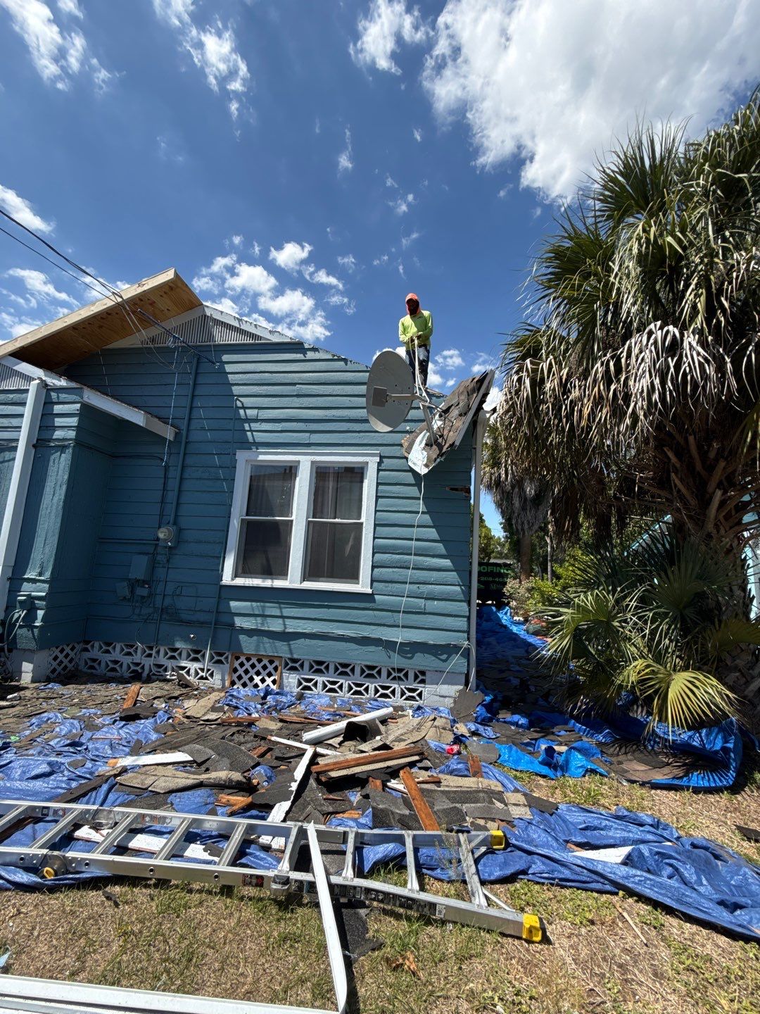 Project in St. Petersburg 33711 by Mitchell Roofing Company LLC 