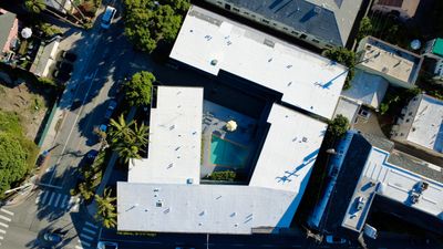 Silicone Coating - Apartment Building, West Hollywood