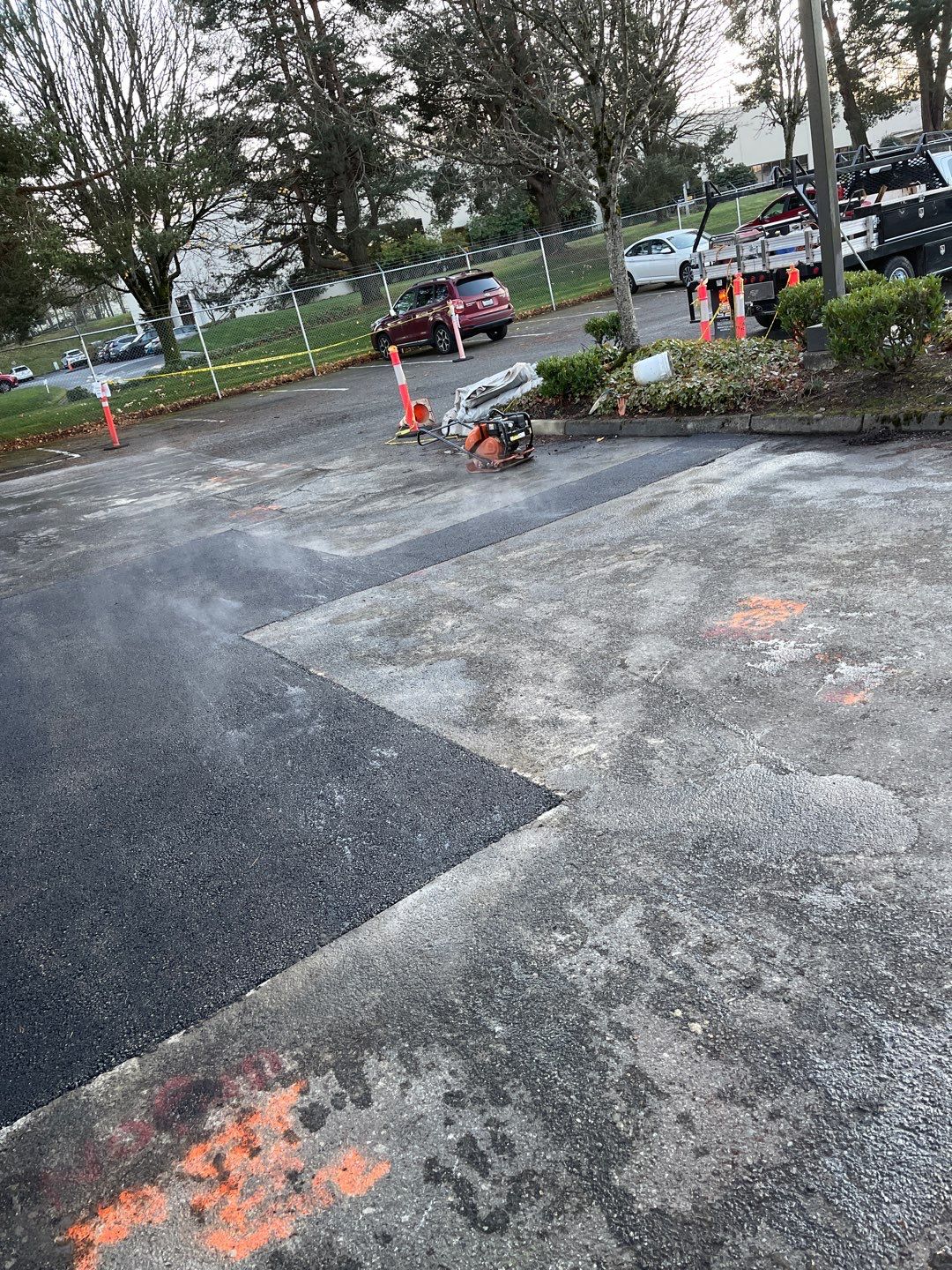 Tyler | Patch & Spot Repair and Curbing, Concrete & Asphalt Project by Jireh Asphalt & Concrete Inc 