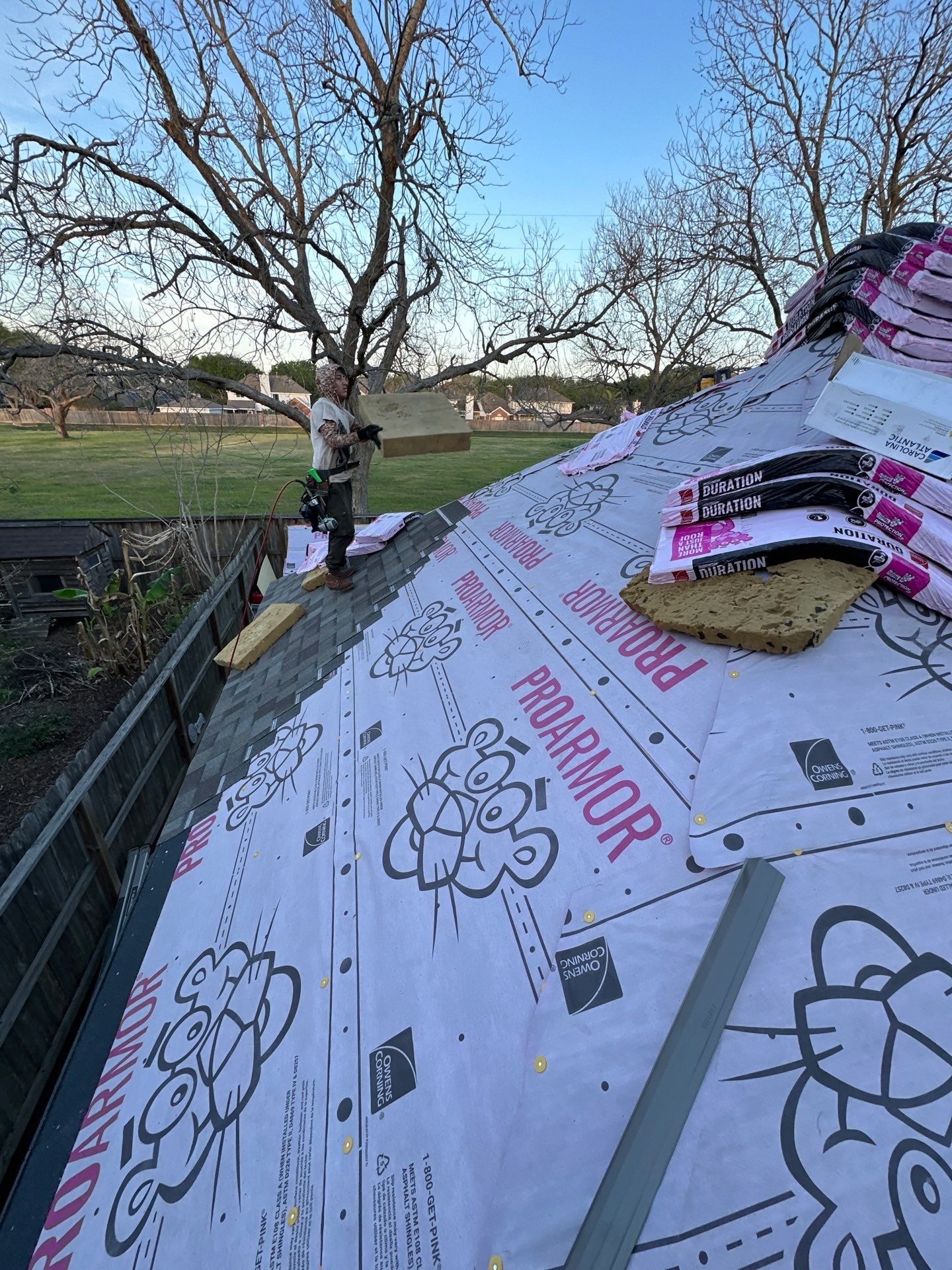 Project in Sugar Land by Motion Roofing