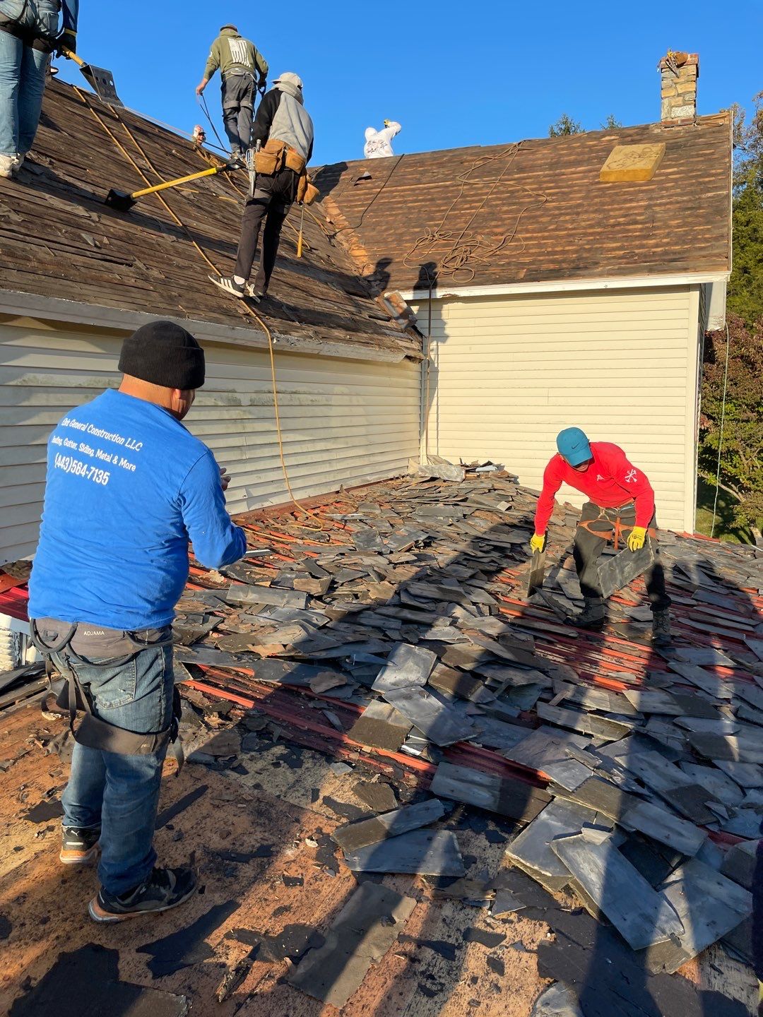 Complete Exterior Home Make Over in Maryland by Elvis General Construction LLC