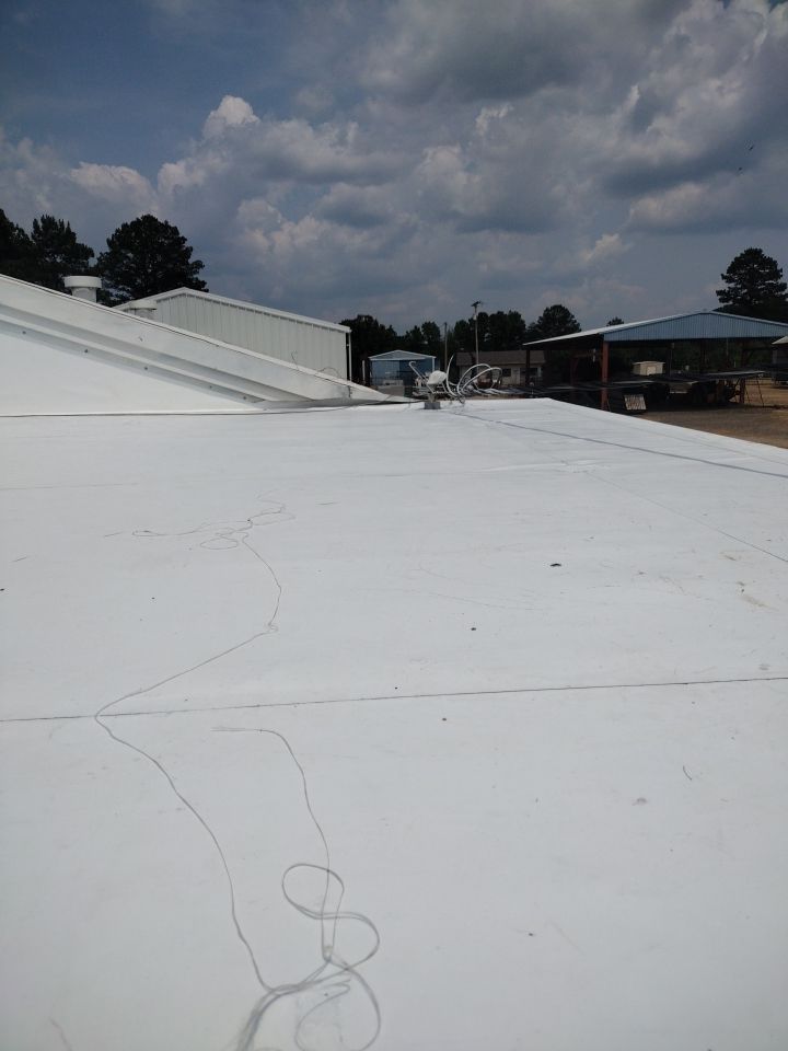 Office Building in Magnolia by Hostetler Roofing