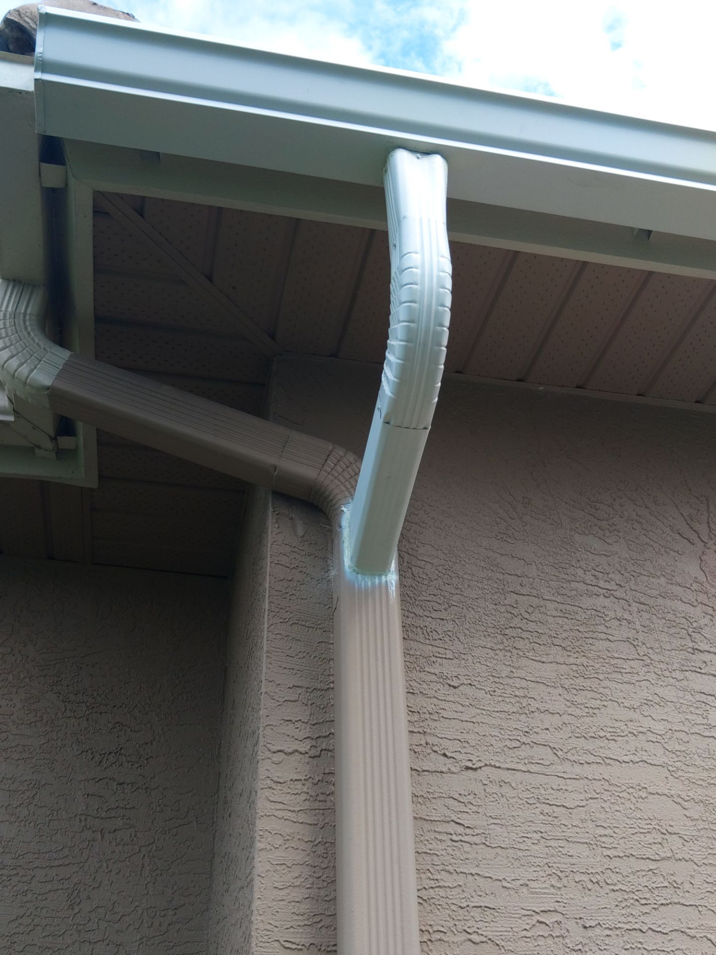 Residential Gutter Upgrade in Cape Coral FL by Gutter Professors