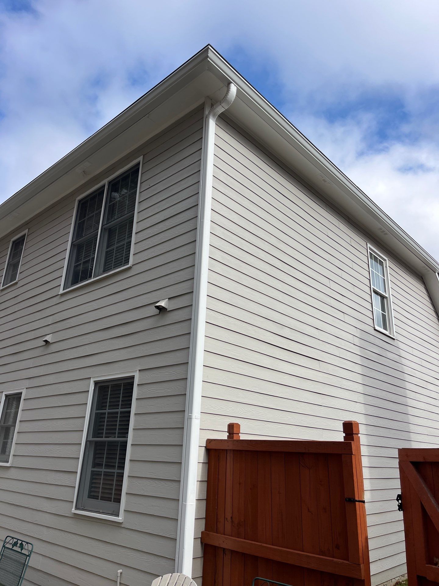 Gutter Replacement with  6" Aluminum Gutters in Marietta, GA by Nelson Exteriors 