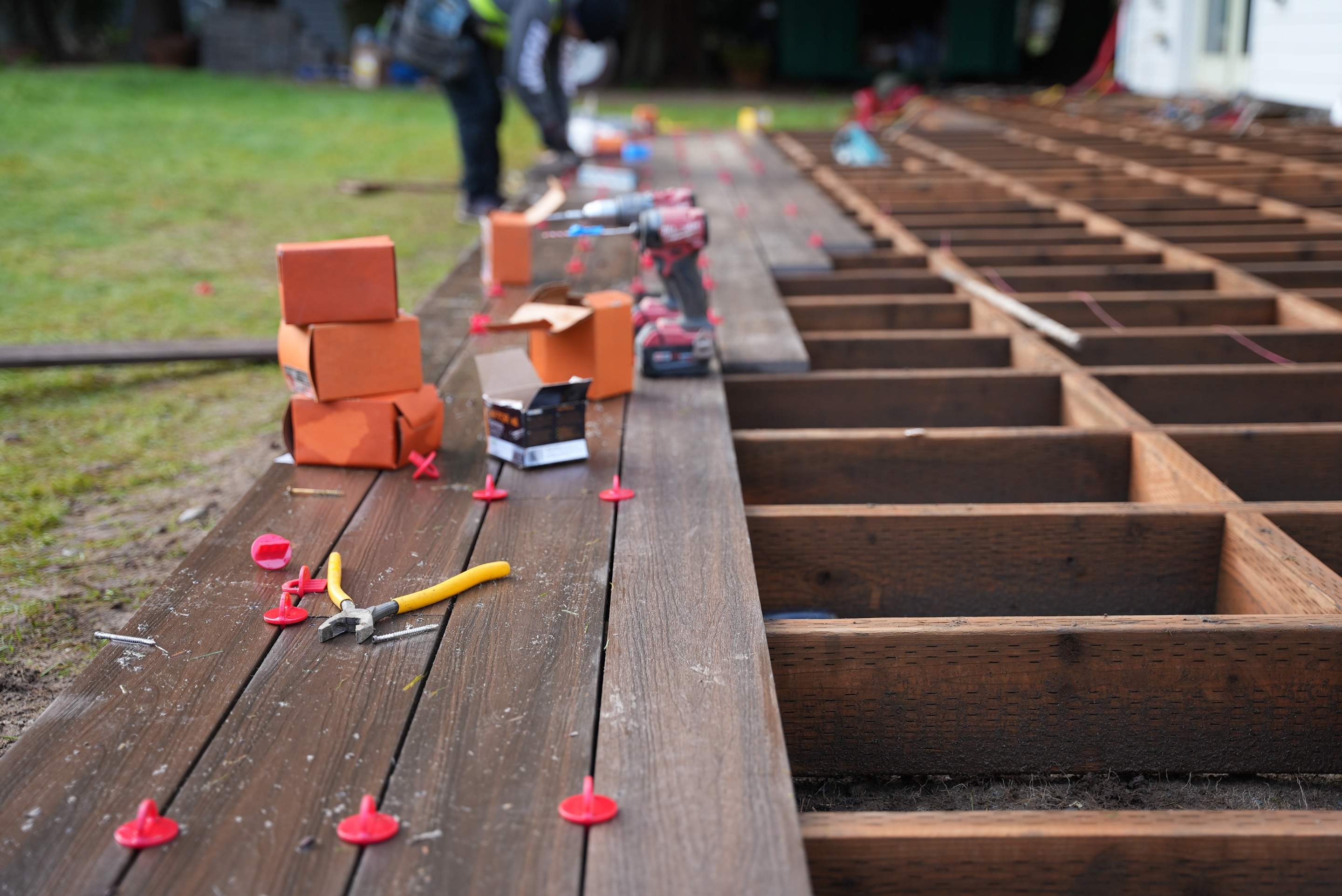 Daniel | Back Deck Installation  by Jireh Asphalt & Concrete Inc 