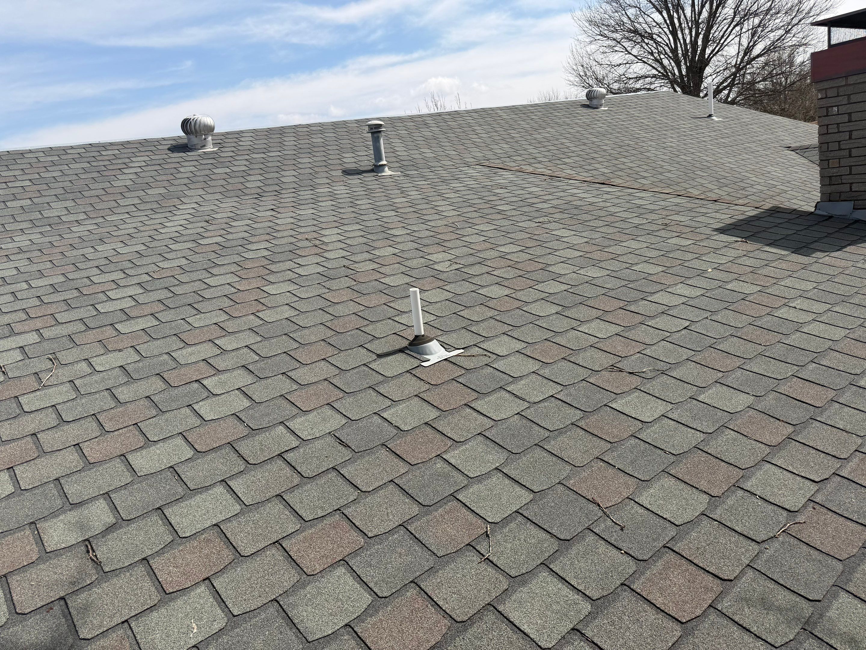 Buh-bye space decking!  by BANA Roofing and Solar Supply