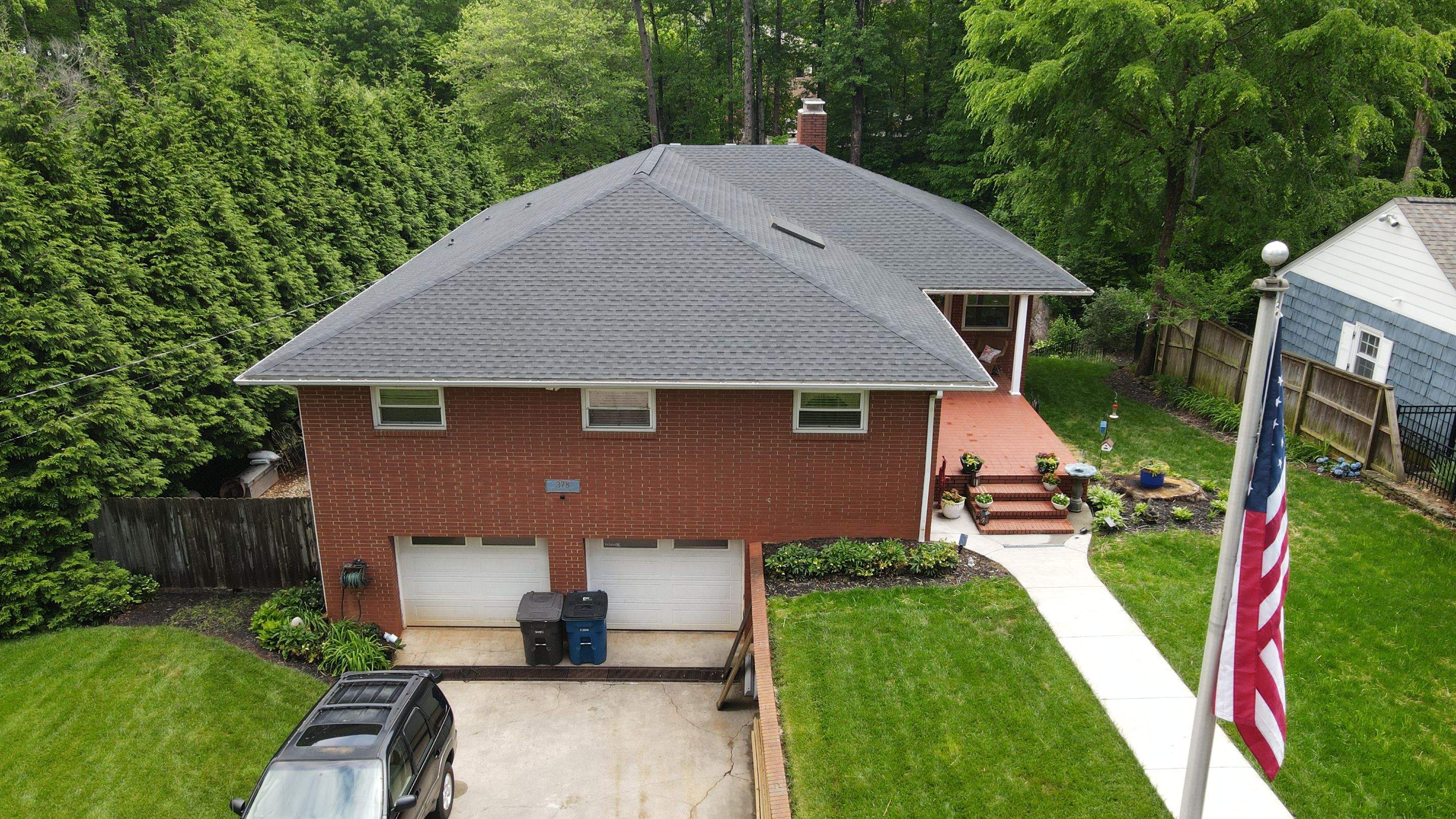 Residential Roofing Installation using GAF Timberline HDZ Charcoal by RISE Roofing & Restoration, LLC