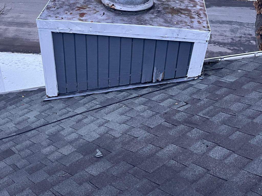 Residential Roofing Installation using Aluminum 032GA - Color Matte Black by CMNG LLC