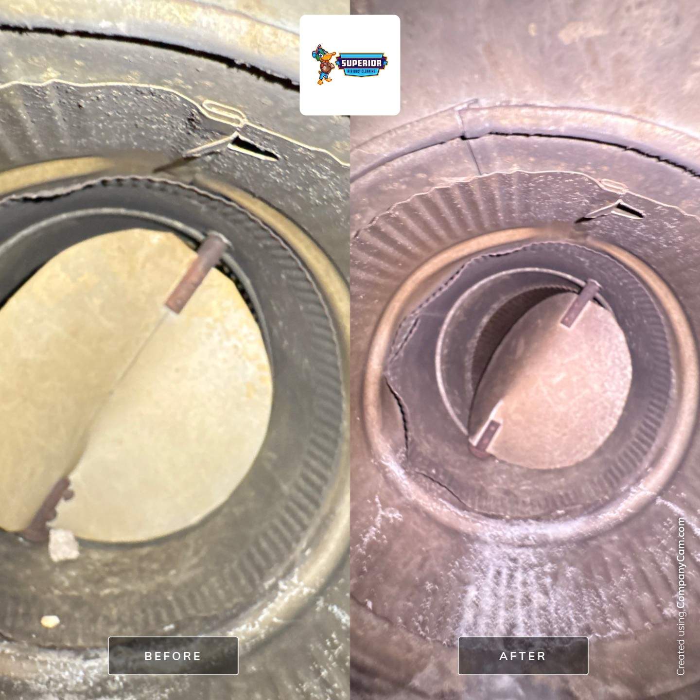 Air Duct Cleaning With a Vacuum Truck in Baden, PA by Superior Air Duct Cleaning