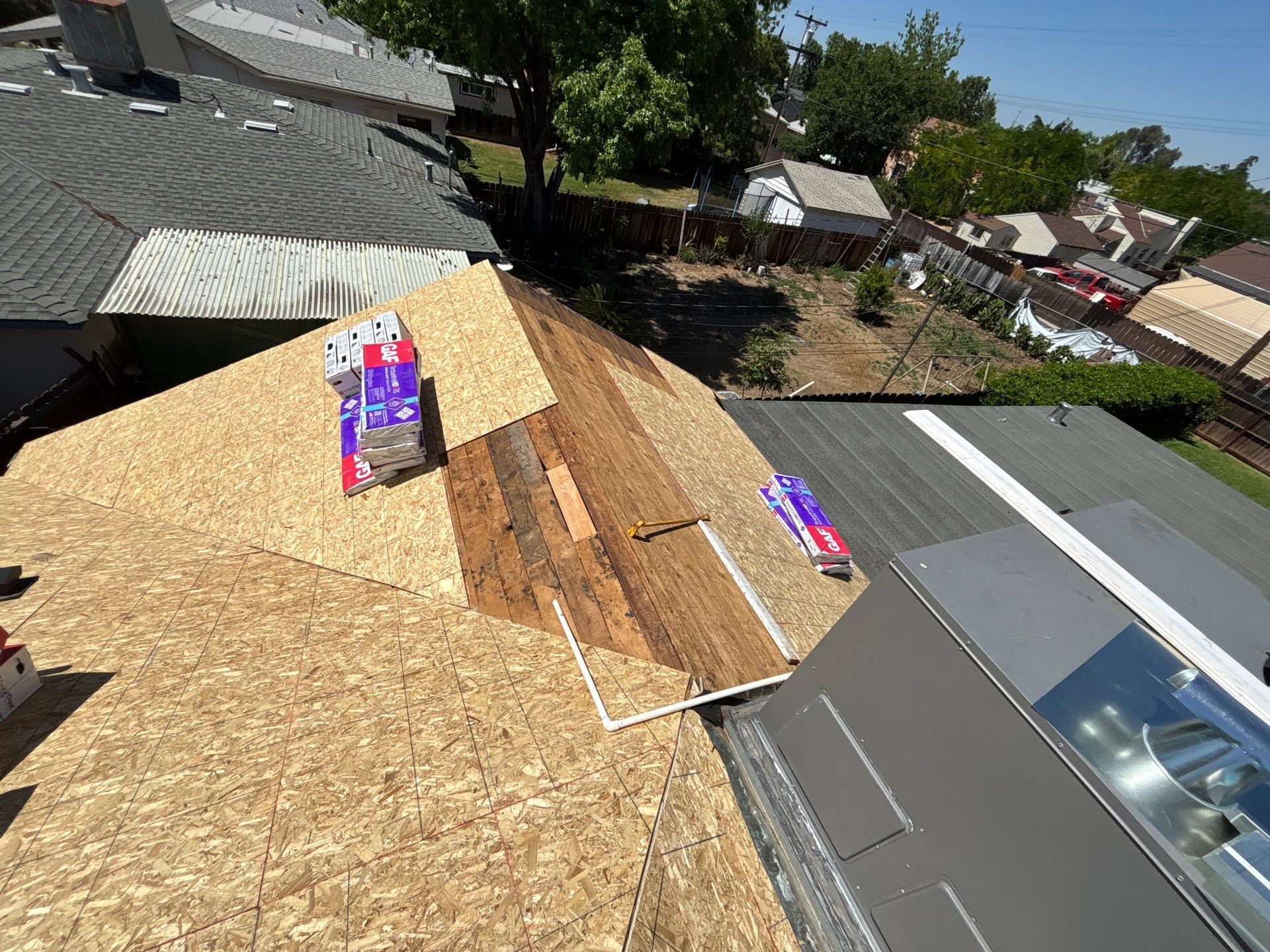 E 22nd ST Merced CA  by Econo Roofing