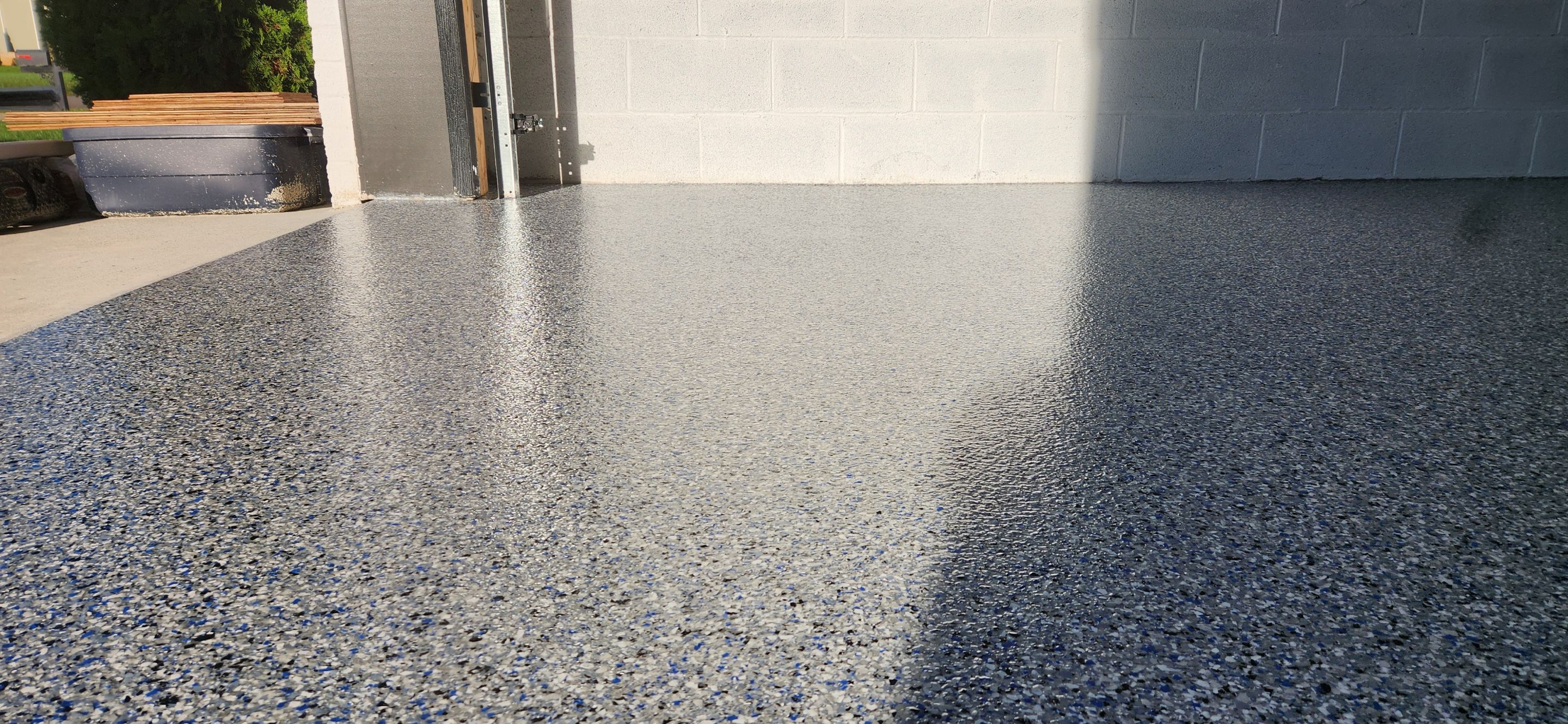 Garage using Comet by Elite Floor Solutions