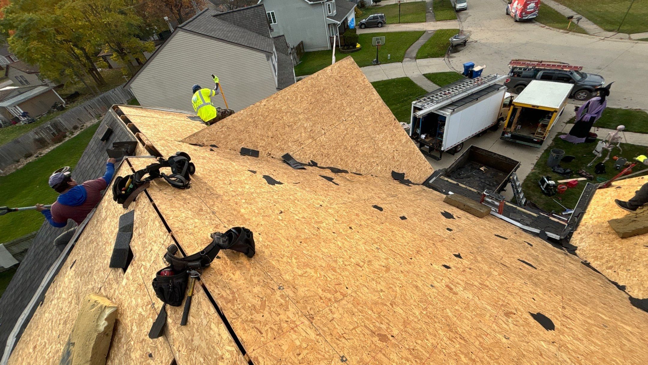 Roof Replacement using CertainTeed Landmark by 180 Contractors