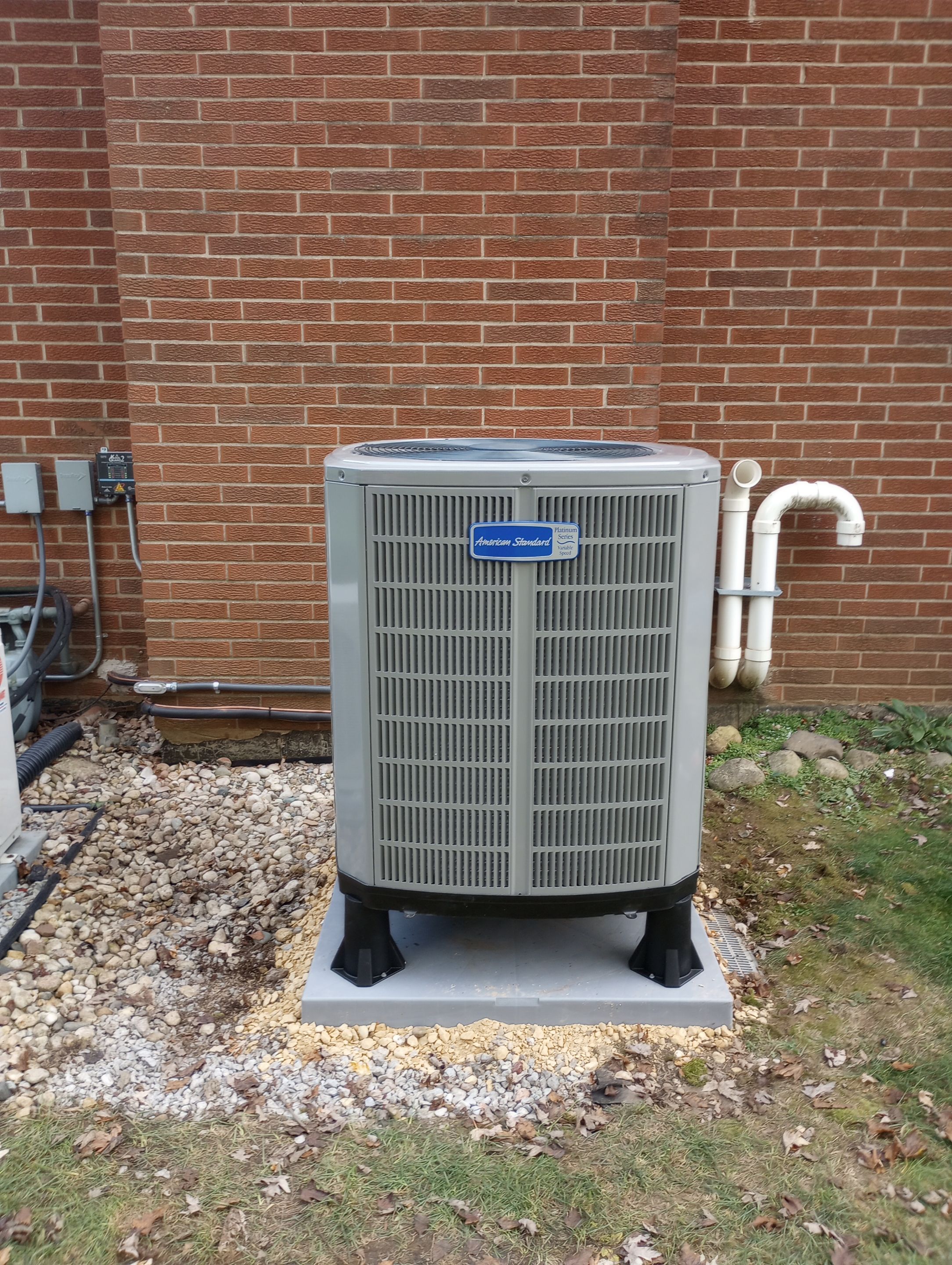 American Standard Platinum AccuComfort Variable Speed 5 Ton Heat Pump by Ragano Heating & Air Conditioning Inc