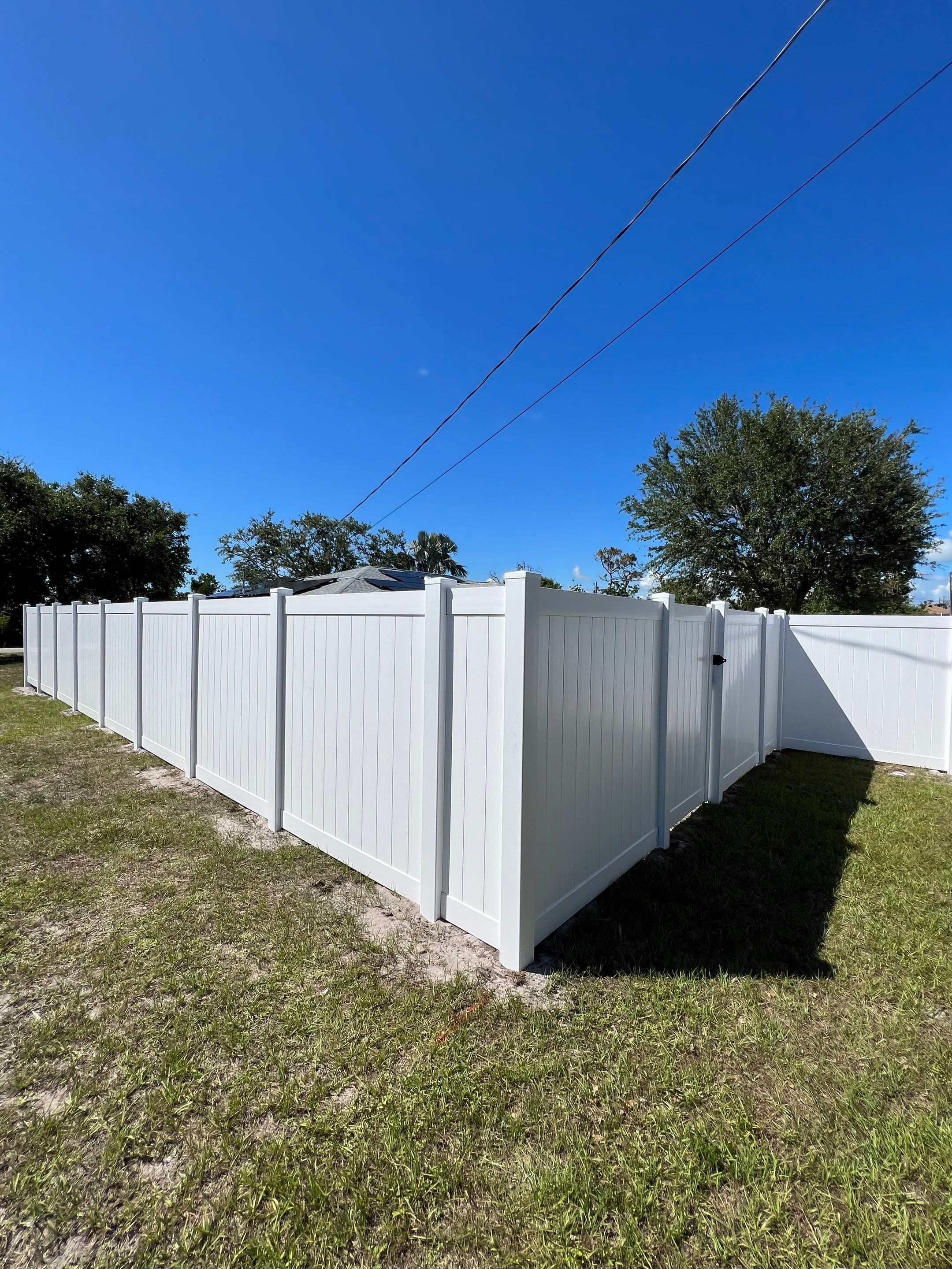 Vinyl Fence Installation using Vinyl Privacy Fence  by Asap fence and gates, LLC