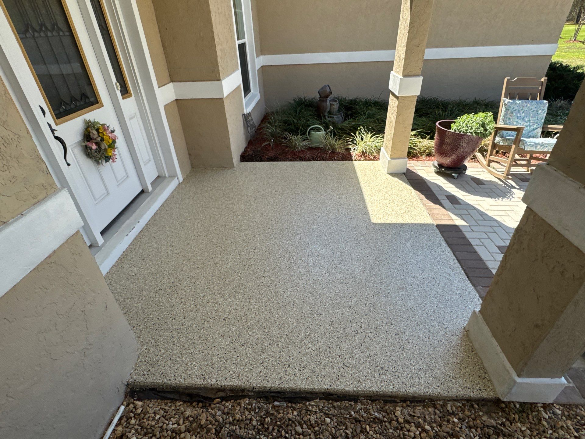 Porches in Driftwood by Cross Creek Concrete Coatings