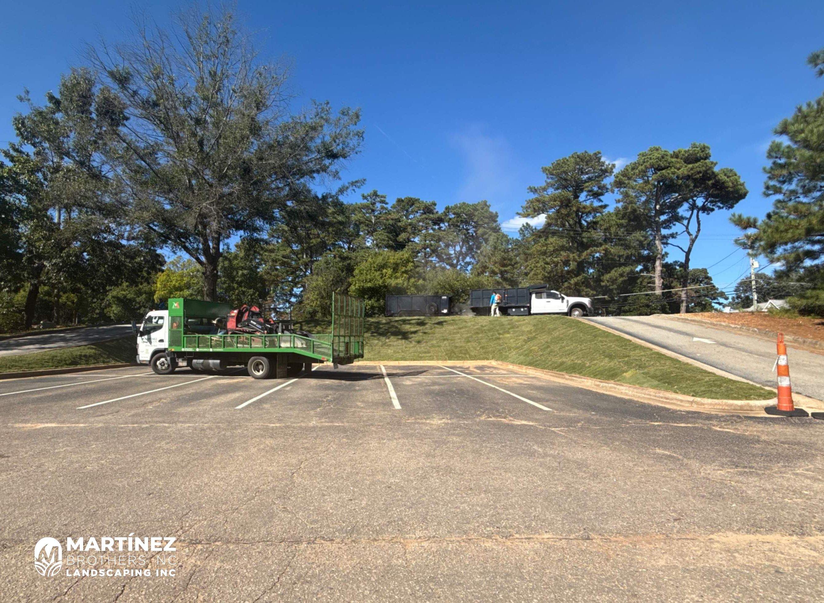 Sod installation by Martinez Brother’s Nc Landscaping Inc