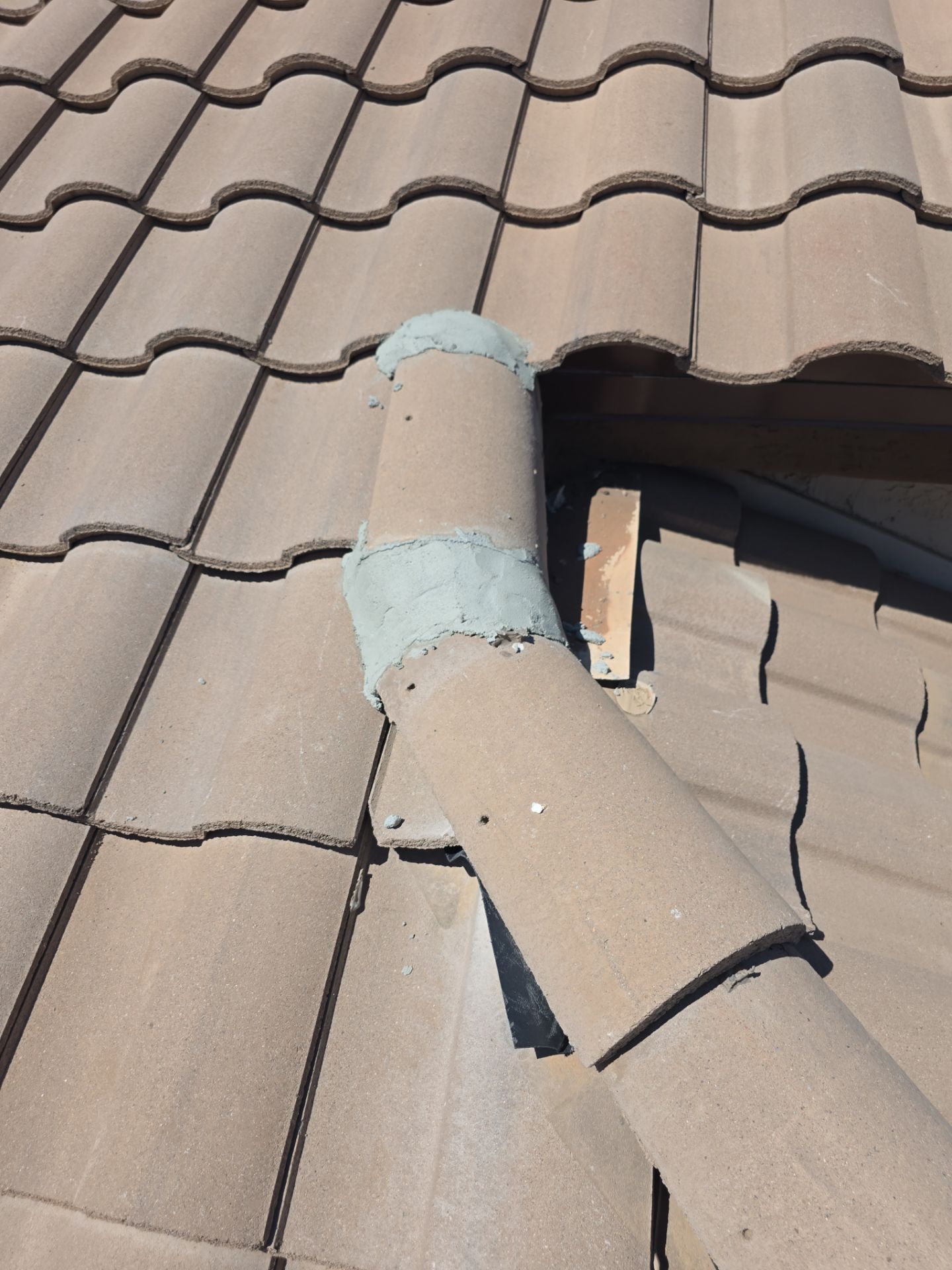 Tile Reset using Concrete Tiles in Mesa, Arizona by Weather-Tite Roofing